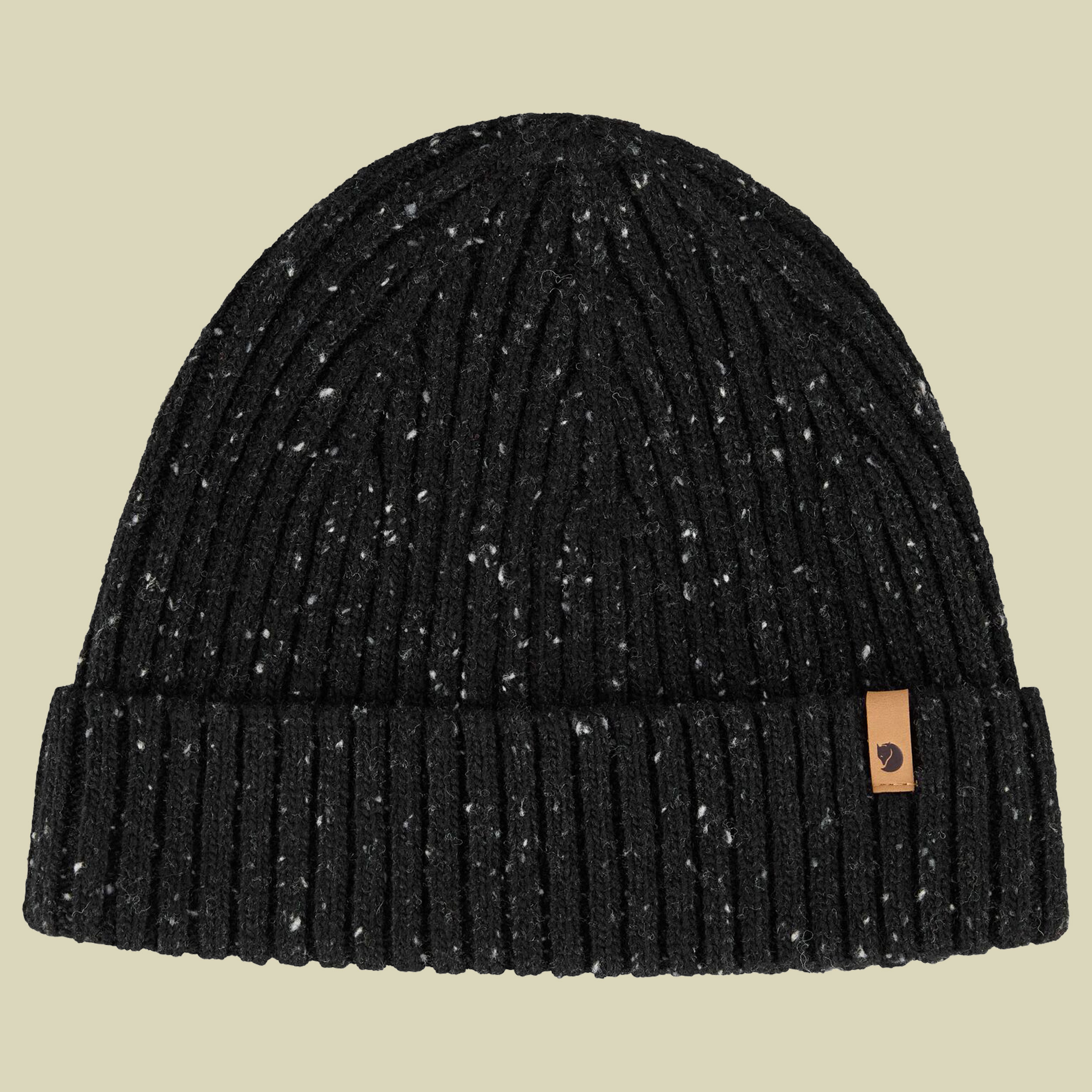 Övik Neps Beanie one size schwarz - black