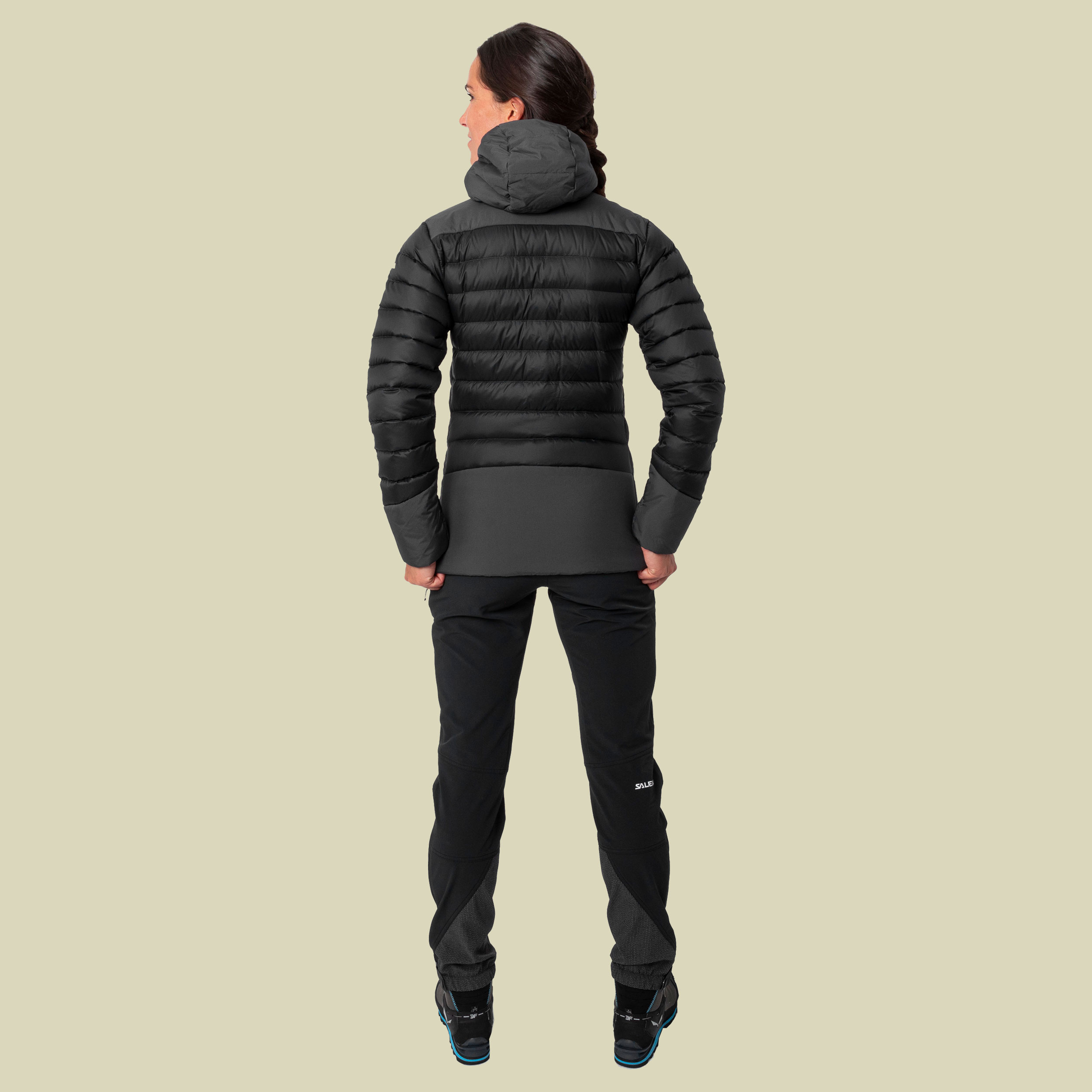 Ortles Medium 2 RDS Down Jacket Women Größe 42 Farbe black out