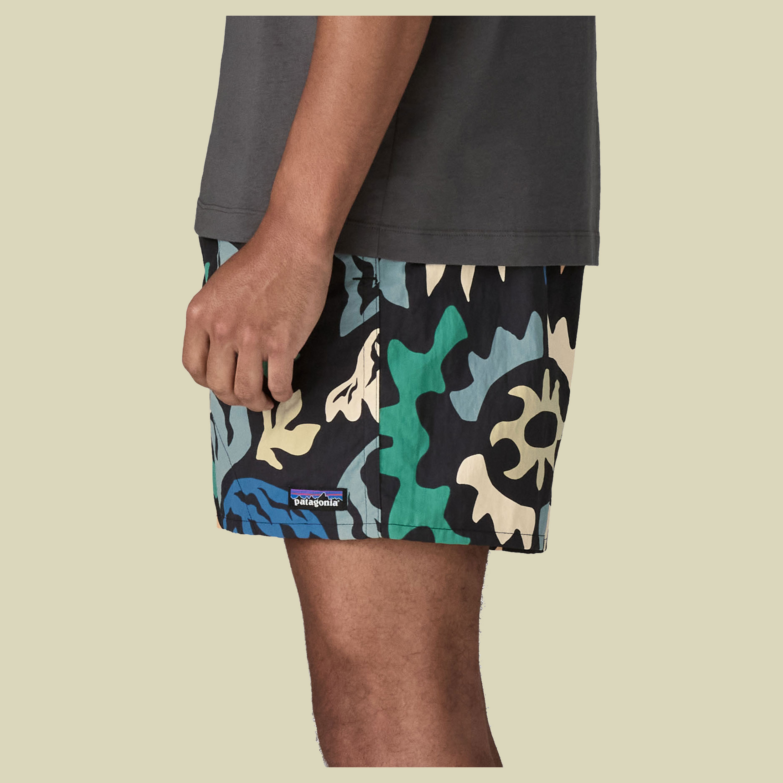 Baggies Shorts - 5 in. Men schwarz S - Kaleido: Black