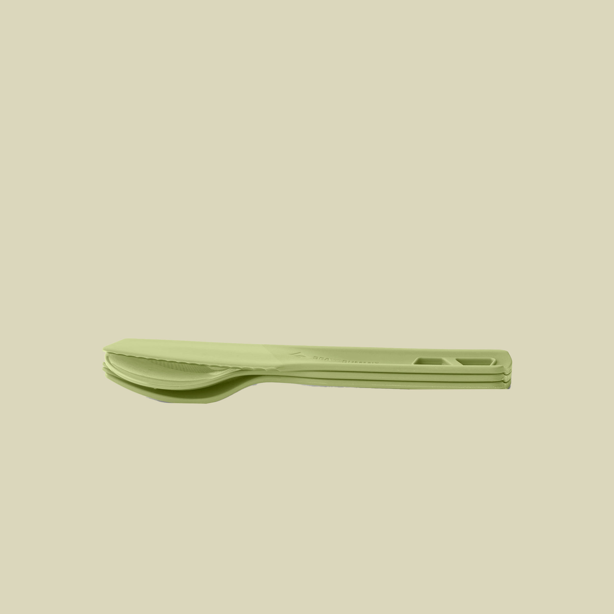 Horizon Cutlery Set 3-teilig grün 3-teilig - Farbe tarragon