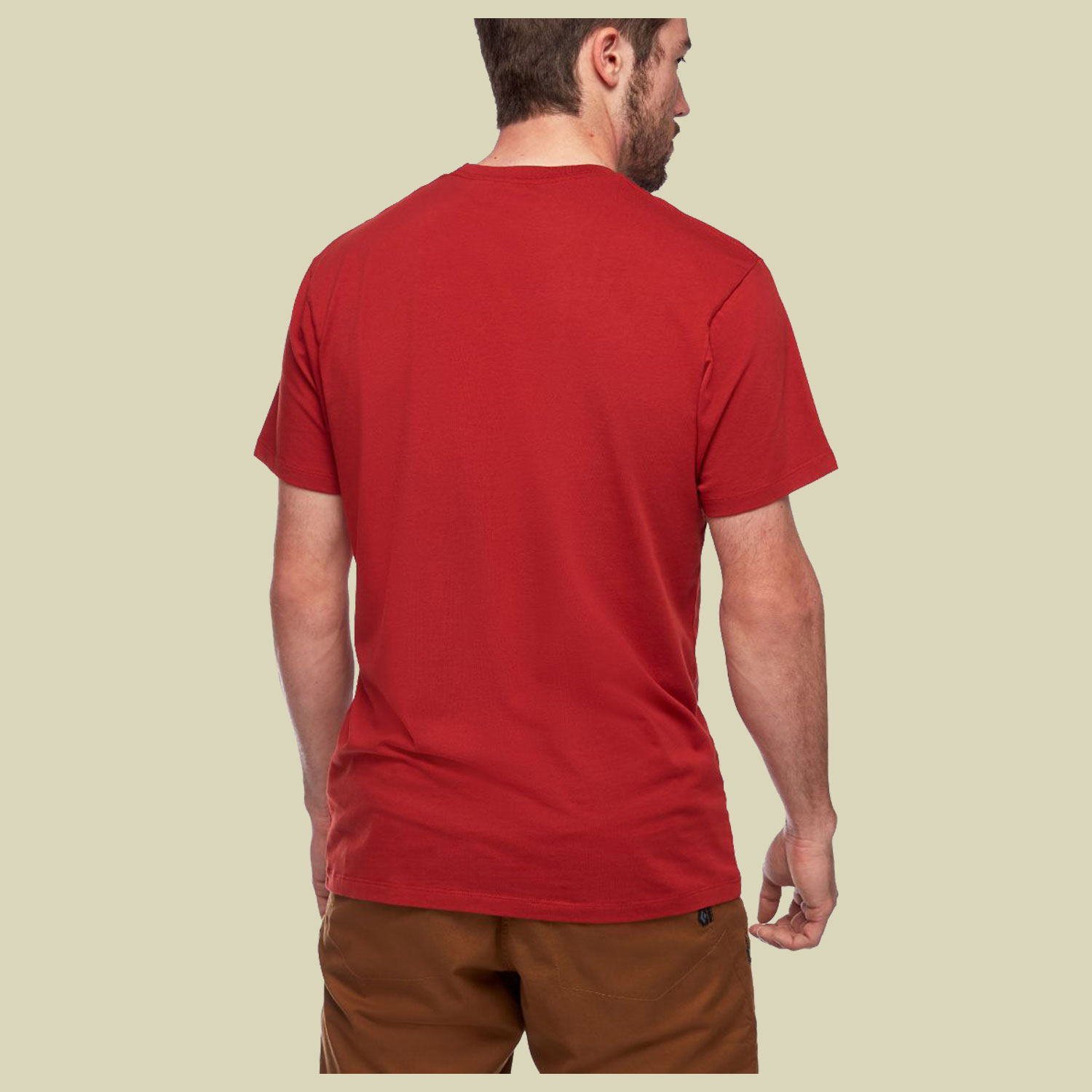 Chalked Up Tee Men Größe L Farbe red rock