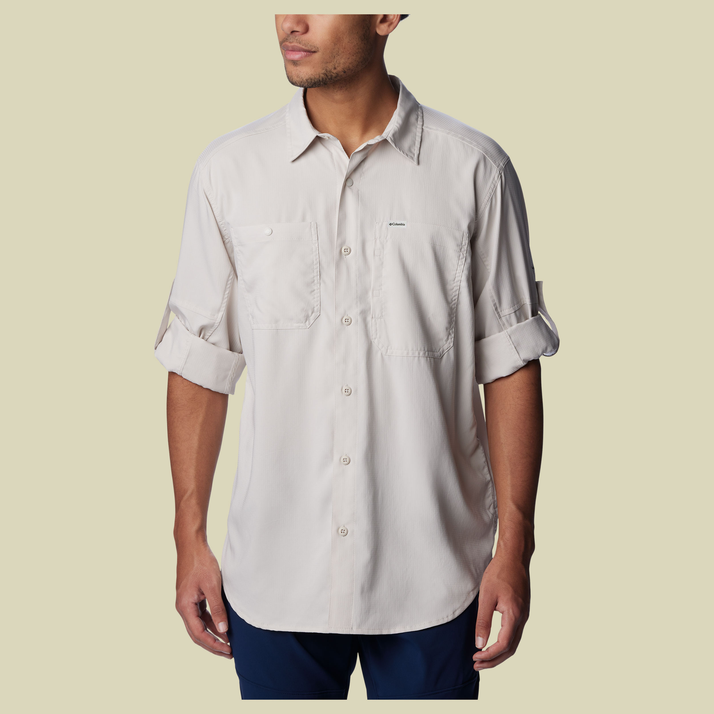 Silver Ridge Utility Lite Long Sleeve Shirt Men Größe XXL Farbe dark stone