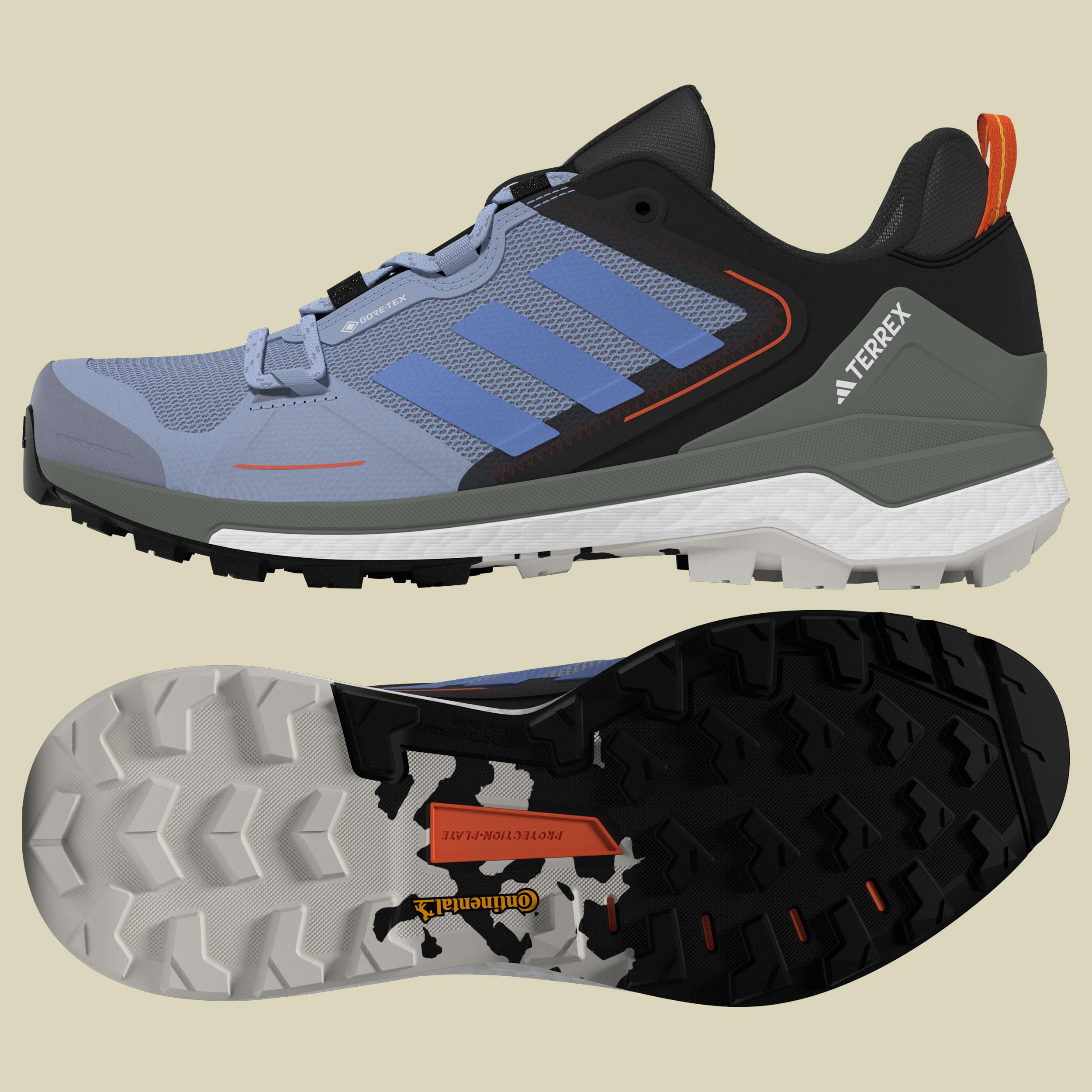 Terrex Skychaser 2.0 GTX Men Größe UK 9 Farbe blue dawn/blue fusion/core black