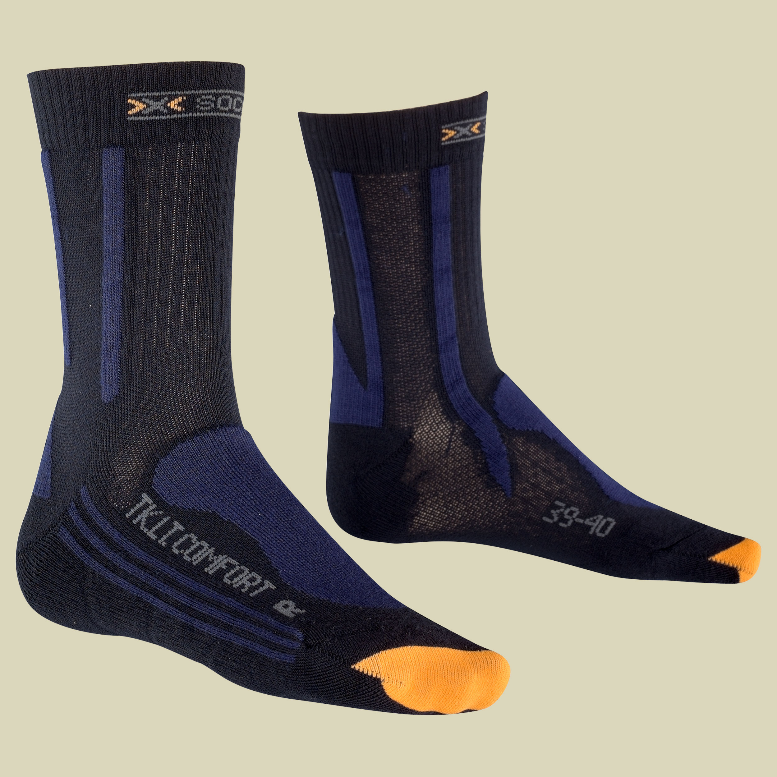 X-Socks Trekking Light & Comfort Lady Größe 35-36 Farbe night blue/ marine