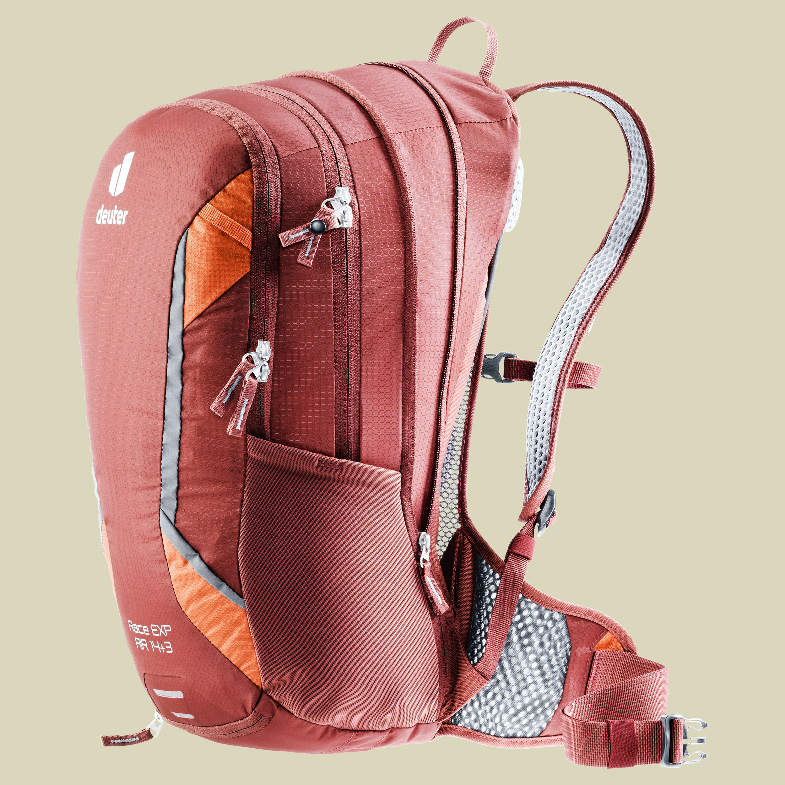 Race EXP Air Volumen 14 L + 3 L Farbe redwood-paprika