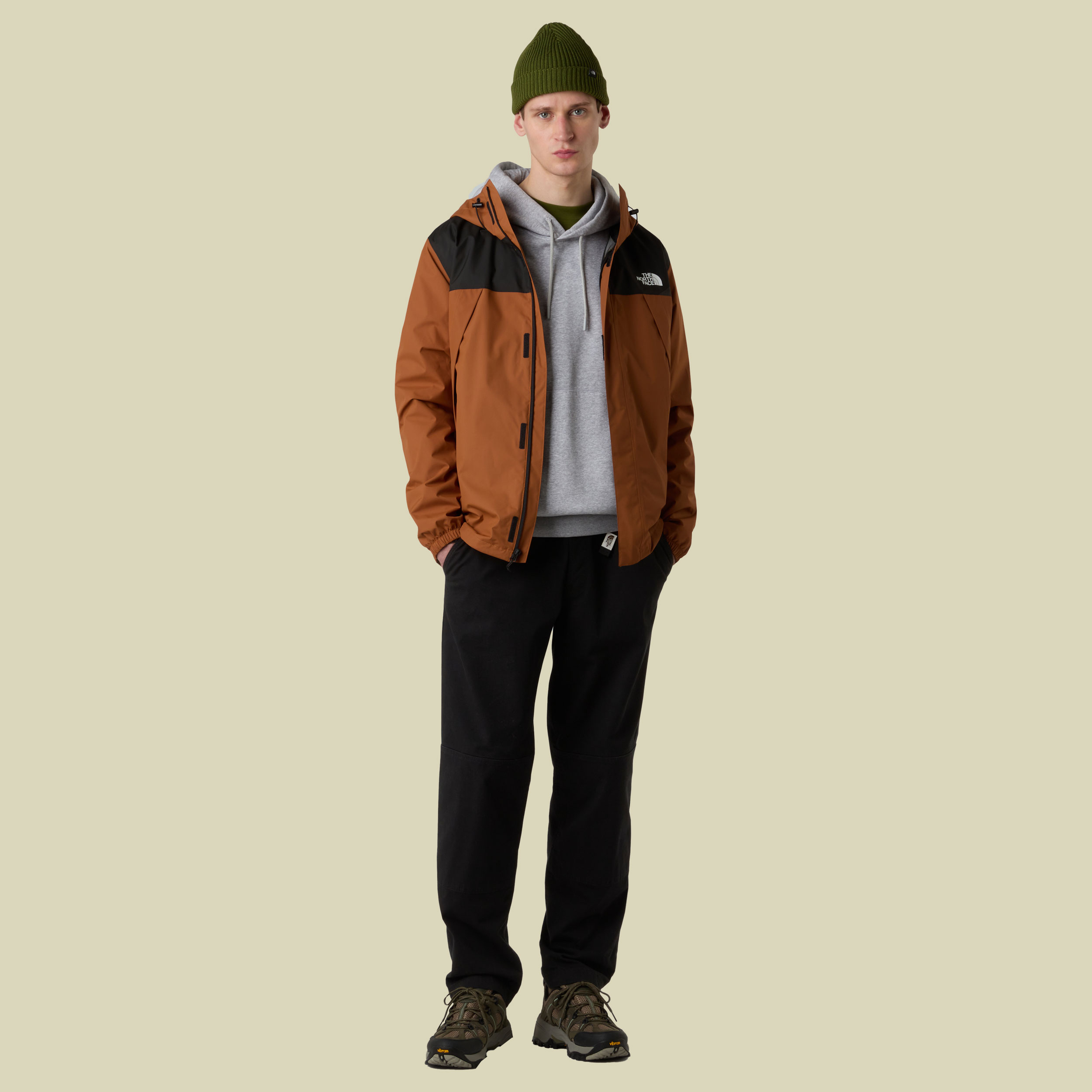 Antora Jacket Men braun II XL - burnt umber/TNF black