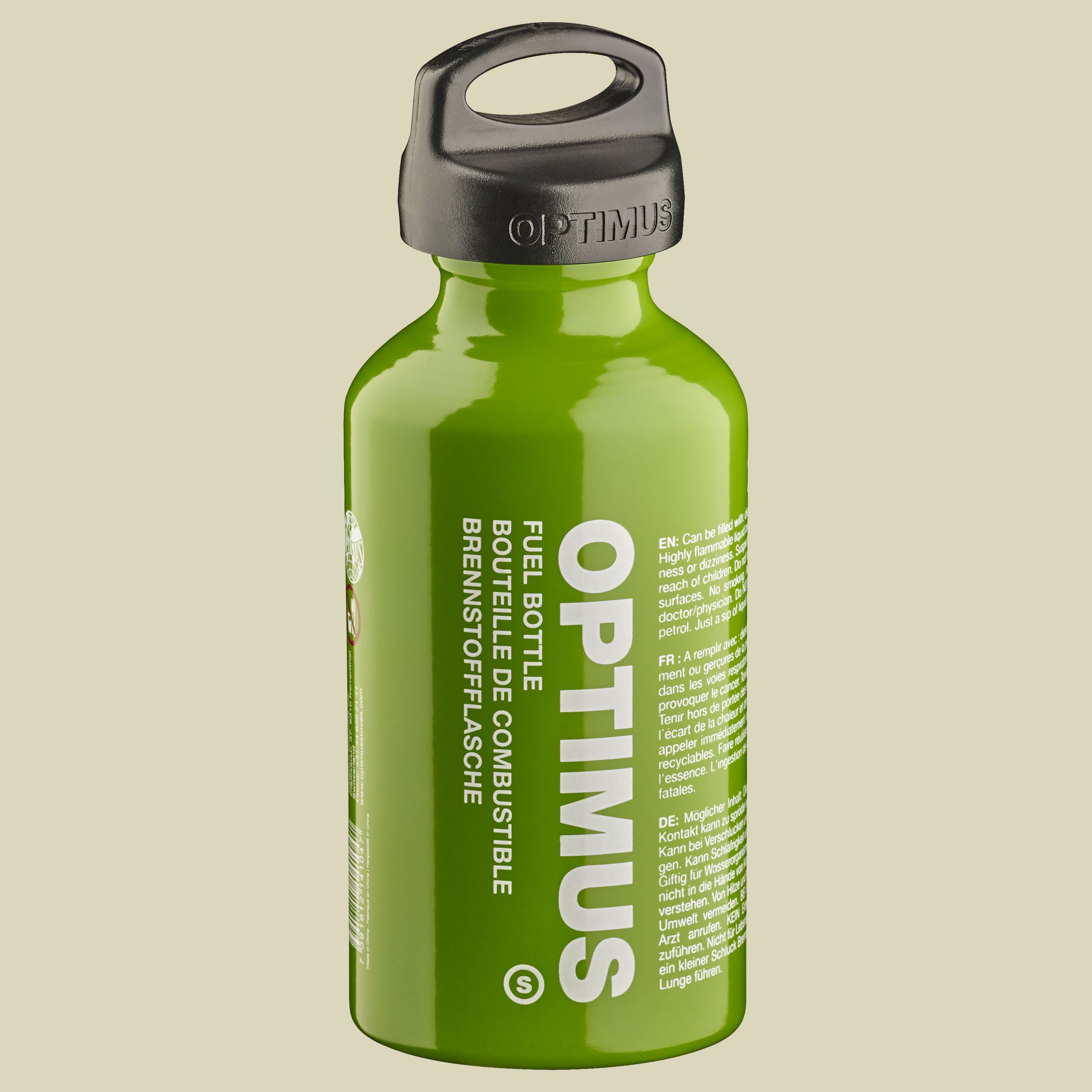 Brennstoffflasche S 0,4L Volumen: 0,4L Farbe: grün