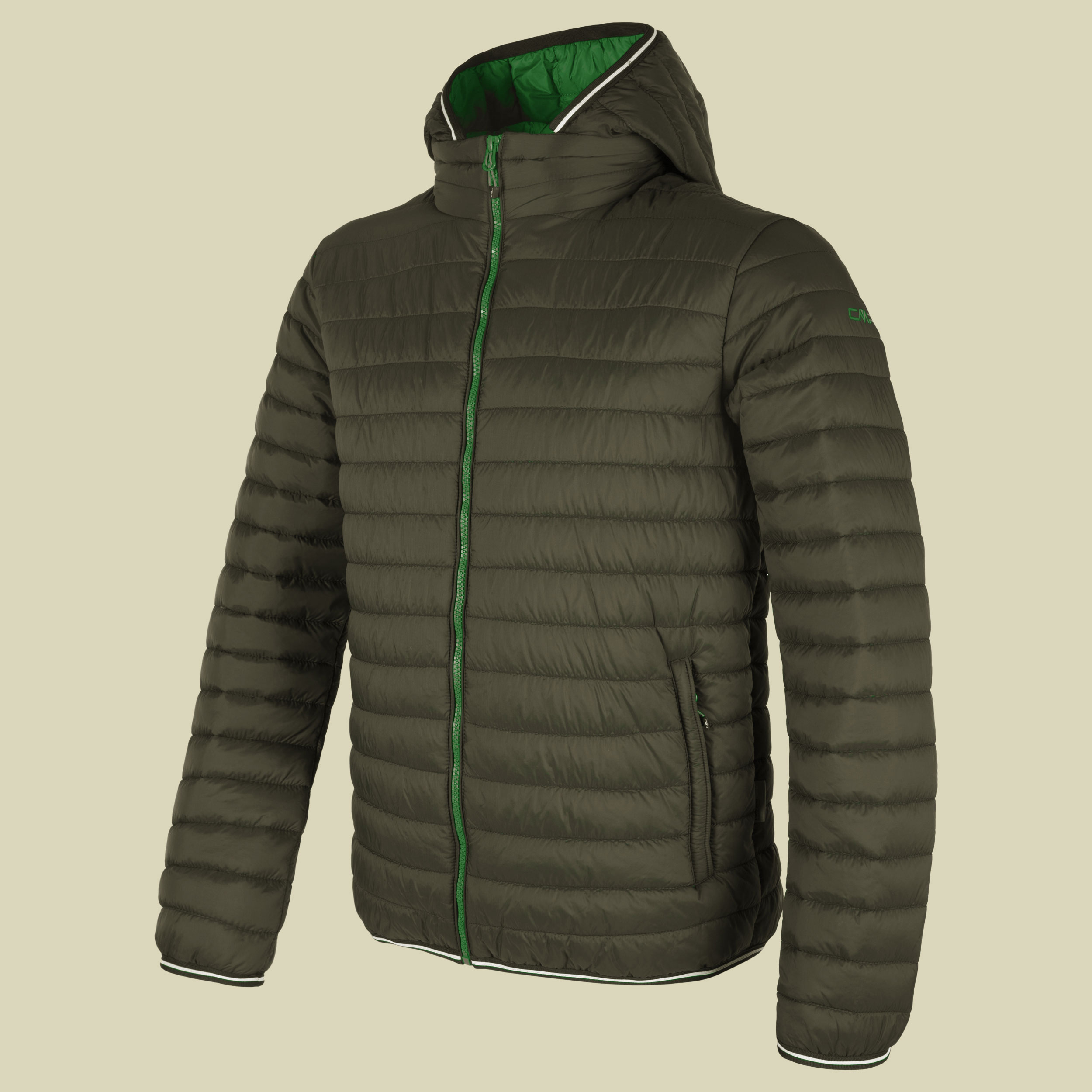 Man Zip Hood Jacket 3Z67867 Größe 48 Farbe F878 cactus