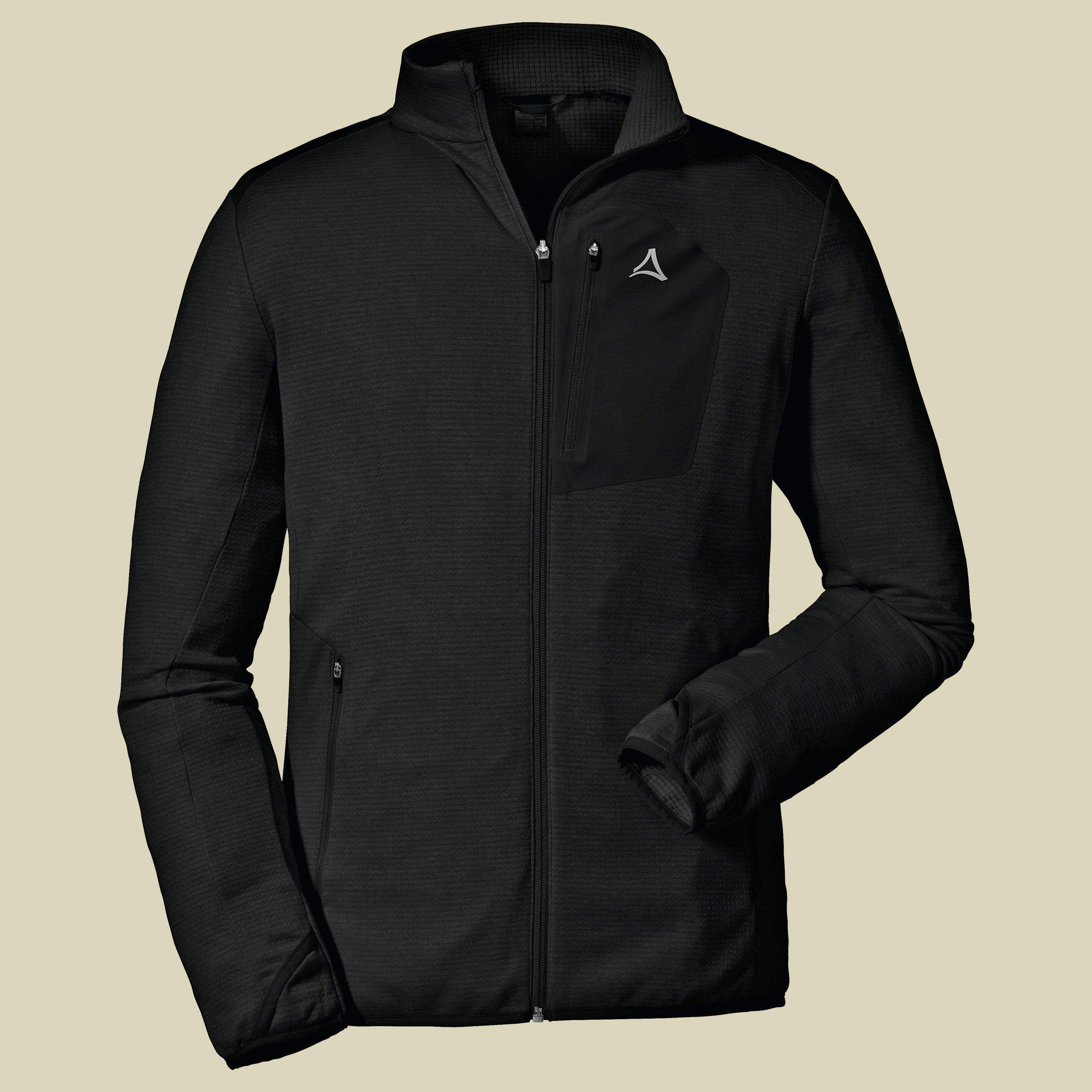 Fleece Jacket Savoyen2 Men Größe 48 Farbe black