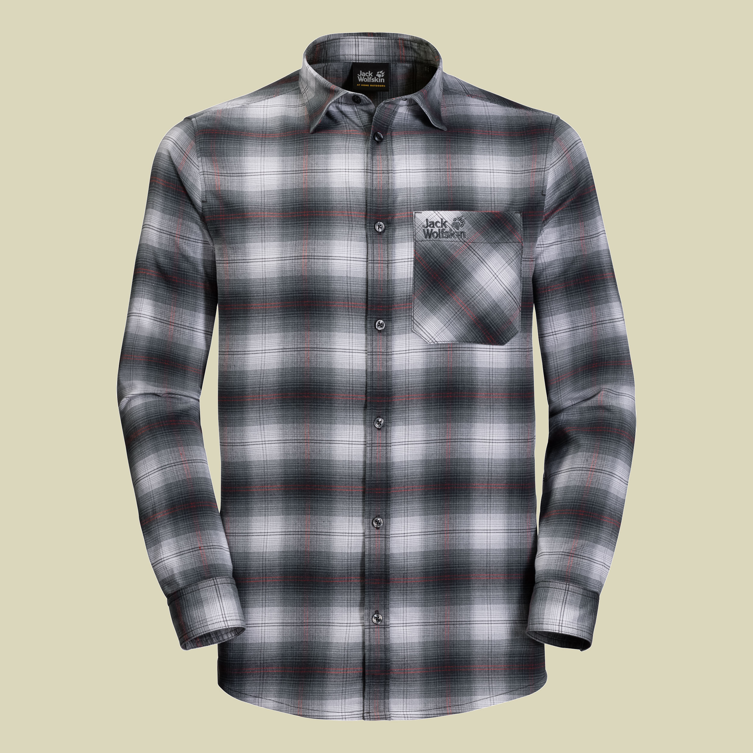 Light Valley Shirt Men Größe M Farbe ebony checks