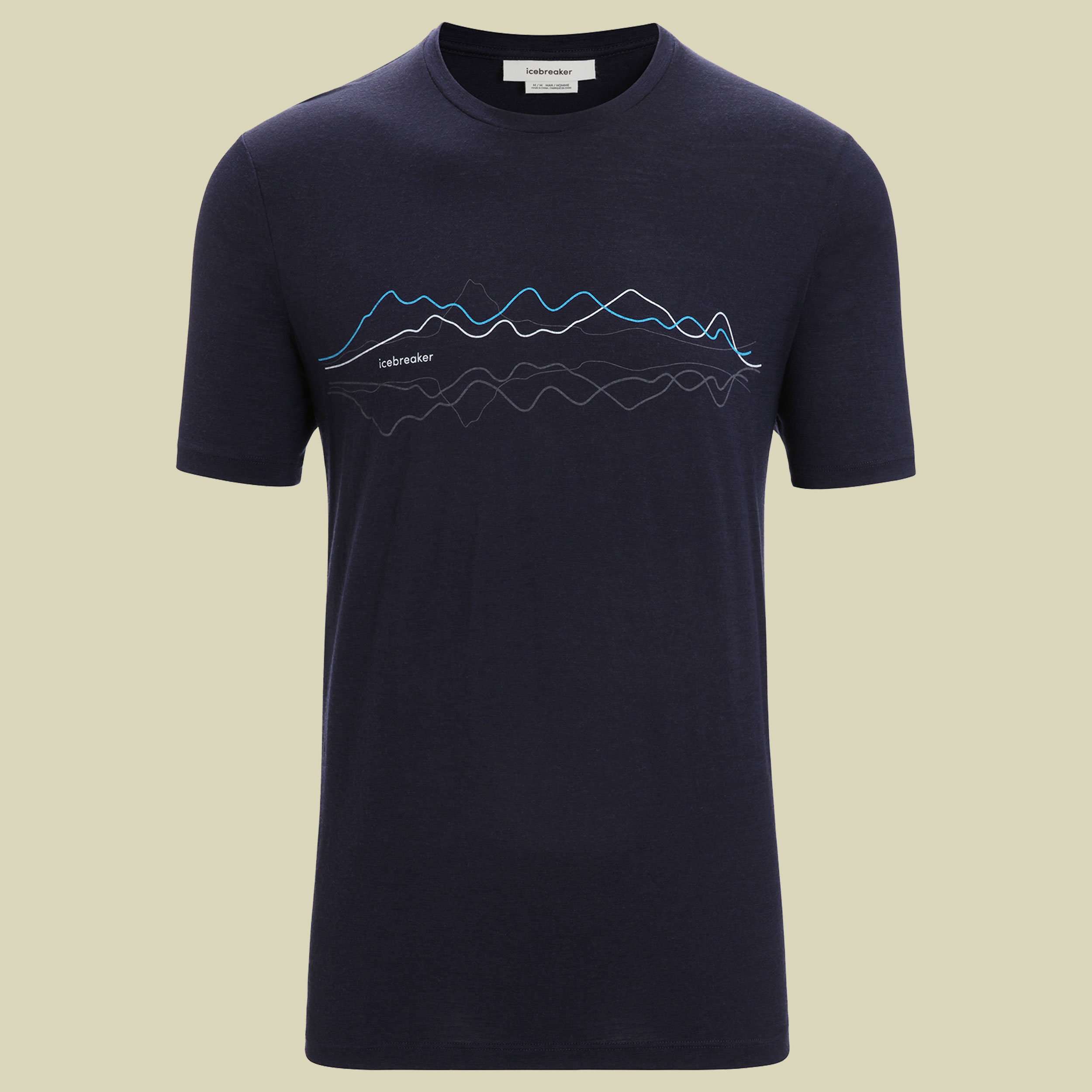 Tech Lite II SS Tee IB Men Größe L  Farbe midnight navy heather