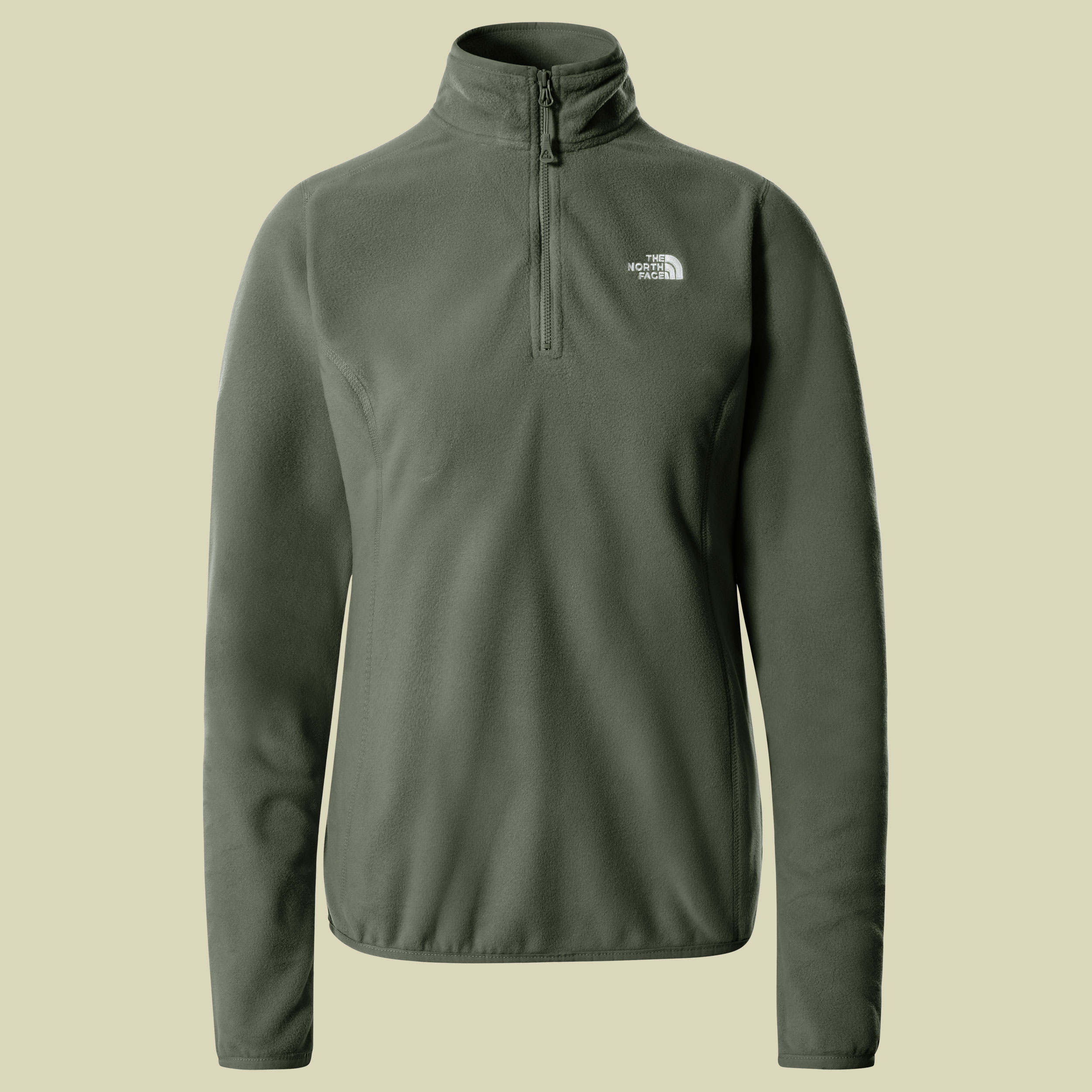 100 Glacier 1/4 Zip Women Größe XS Farbe thyme
