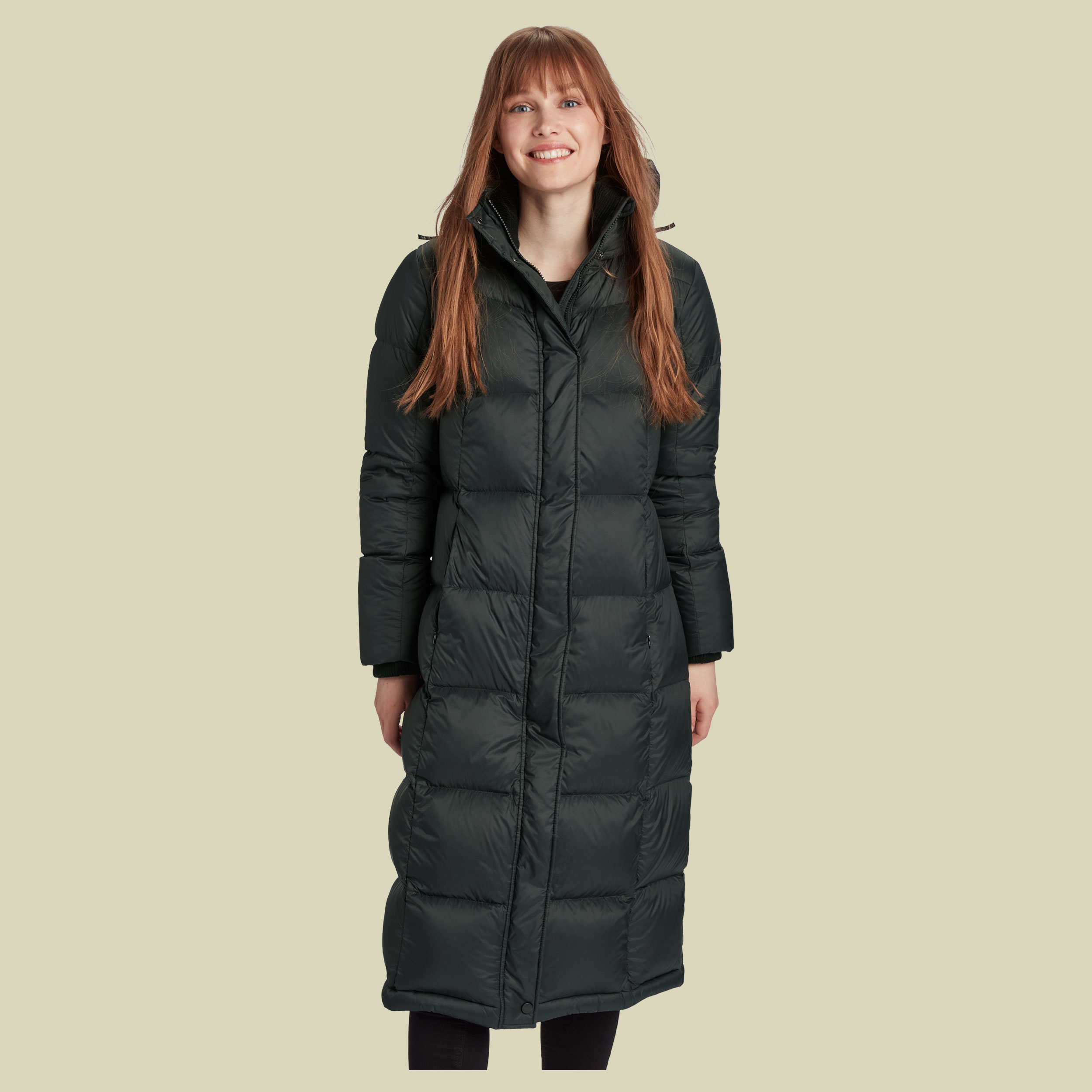 Saga W´s Extra Long Puffa Coat Größe L  Farbe black