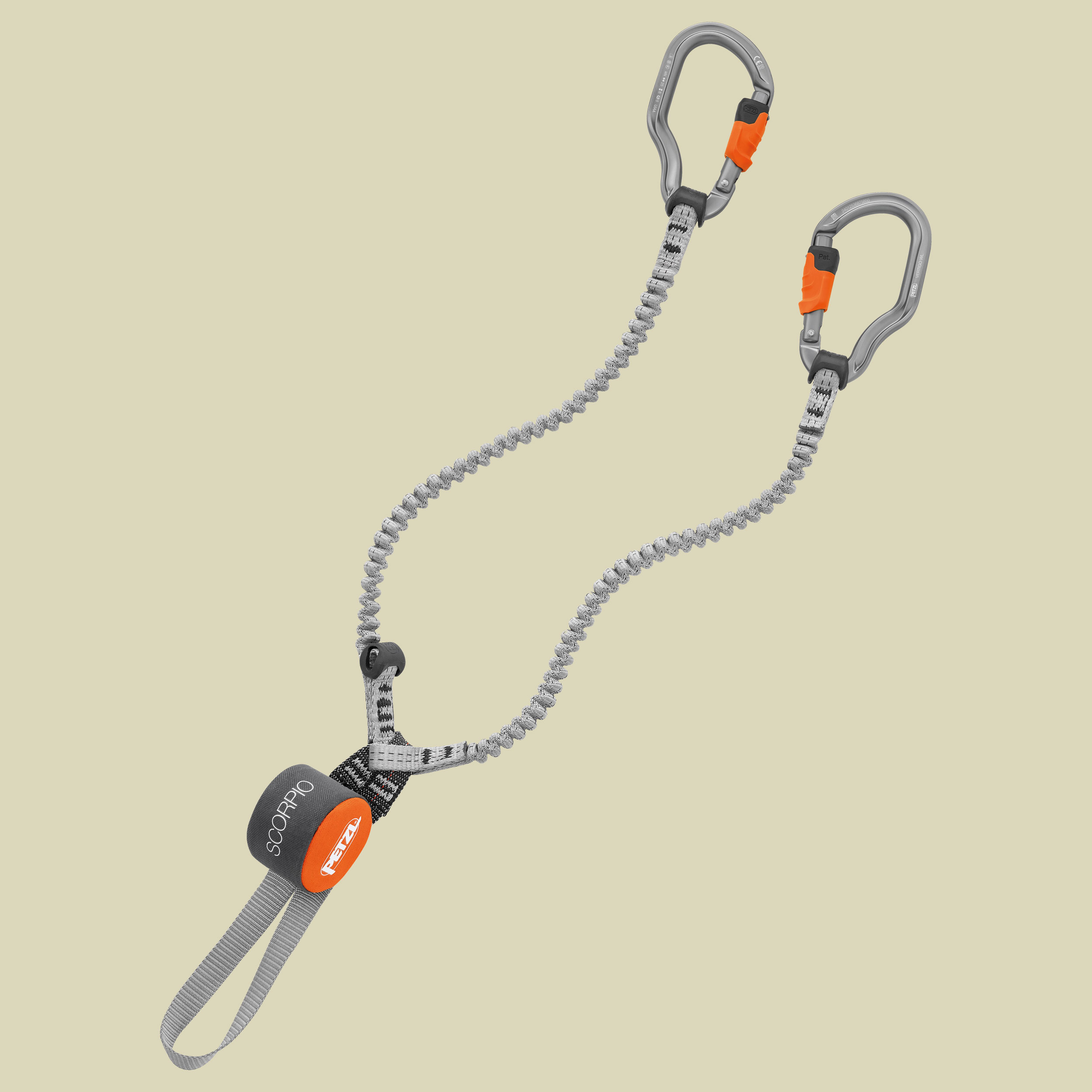 Scorpio Vertigo mit Vertigo Wire-Lock Karabinern