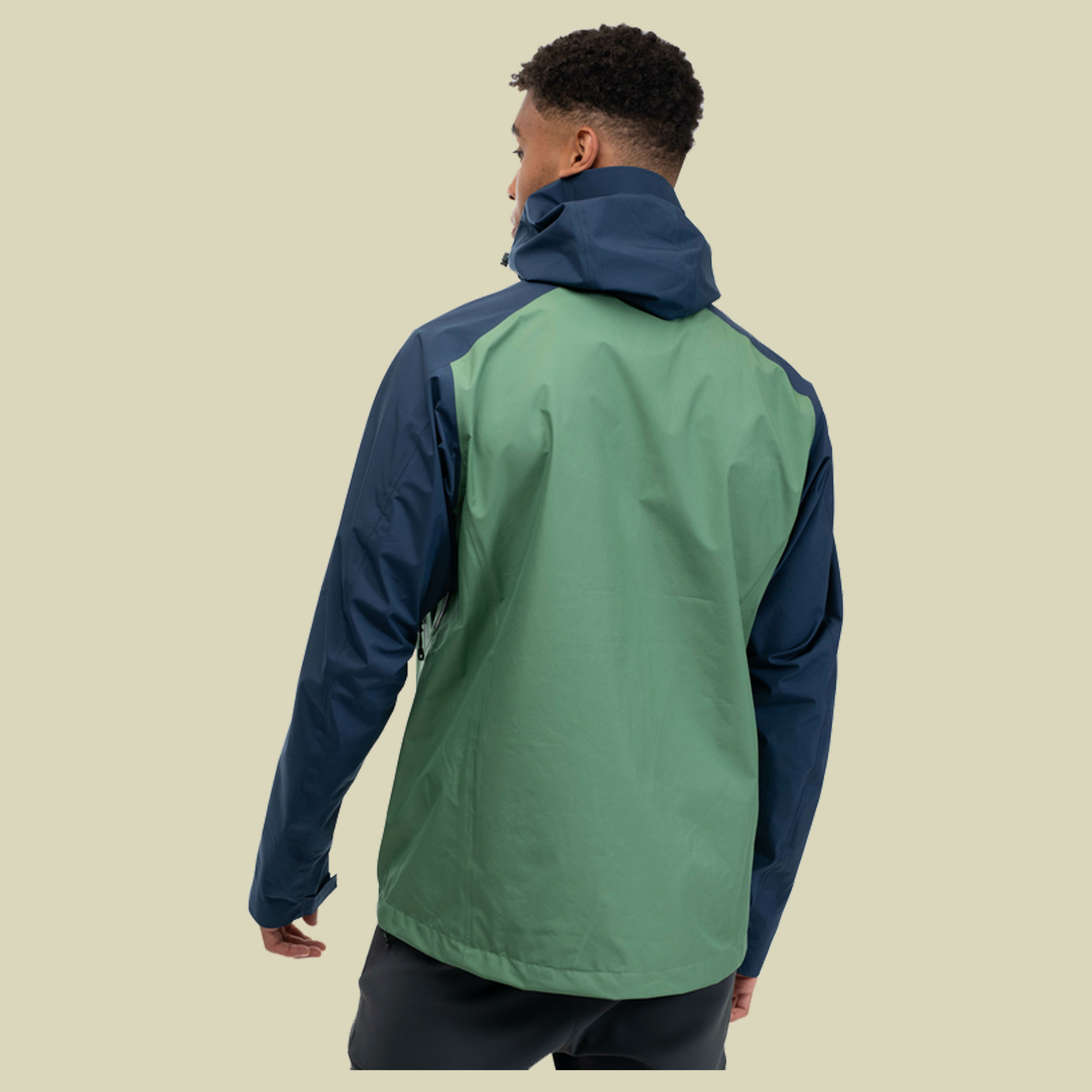 Skar Light 3L Shell Jacket Men Größe XL Farbe dark jade green/navy blue