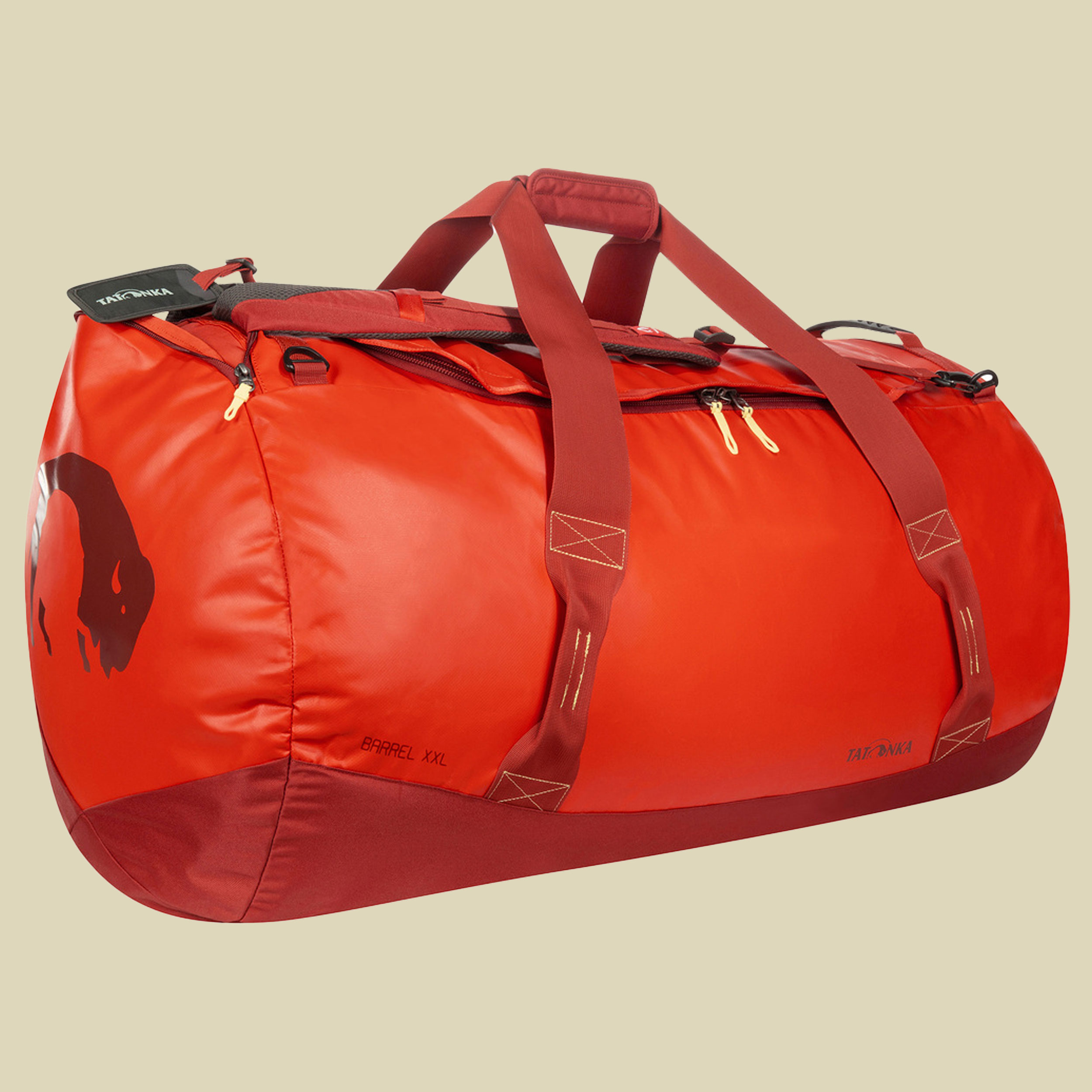 Barrel Duffel XXL Volumen 130 Farbe red orange