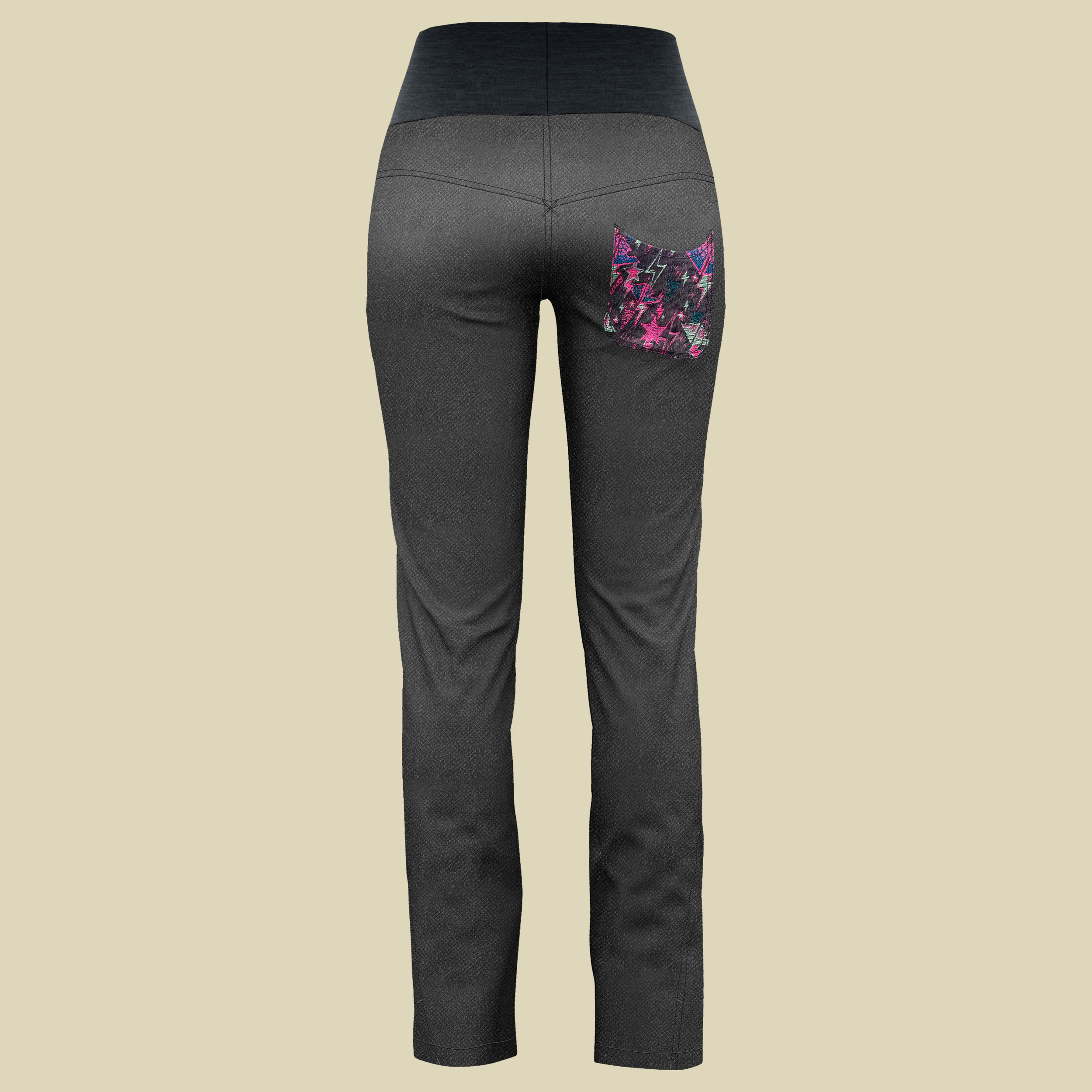 Pant After Women Größe XS Farbe wool effect gray