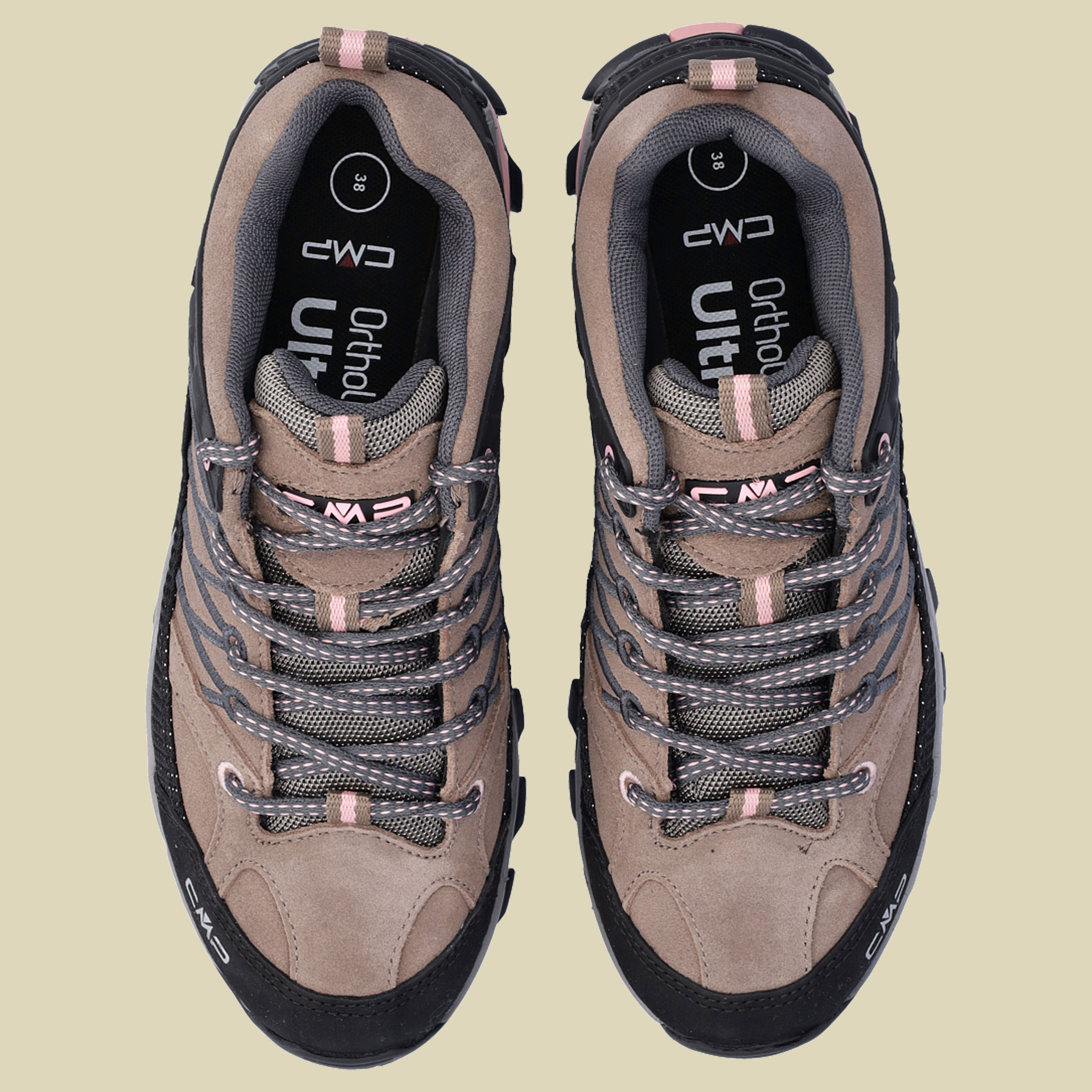 Rigel Low WMN Trekking Shoes WP Women Größe 38 Farbe P430 cenere