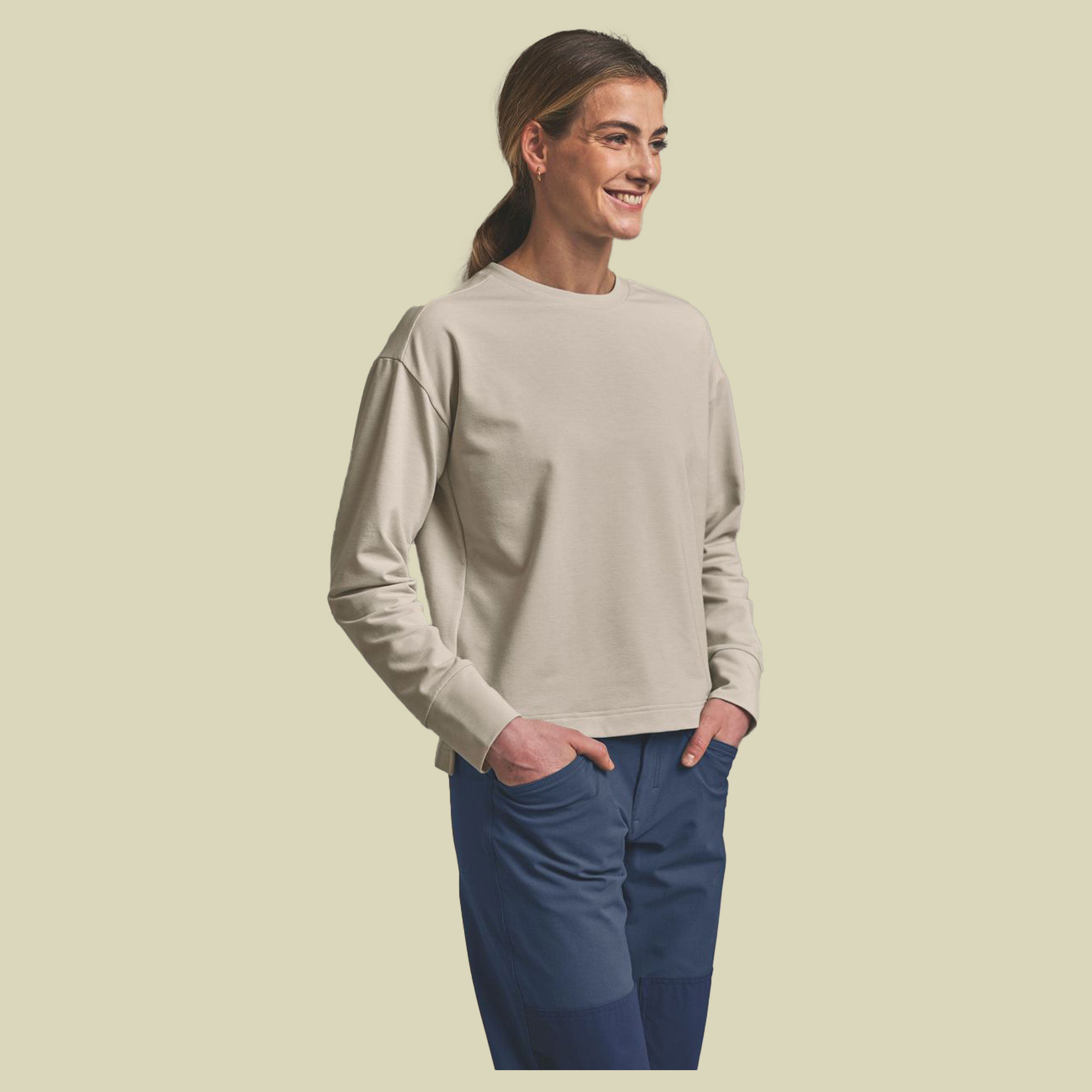 Affinity Crew Neck Women S weiß - white tea