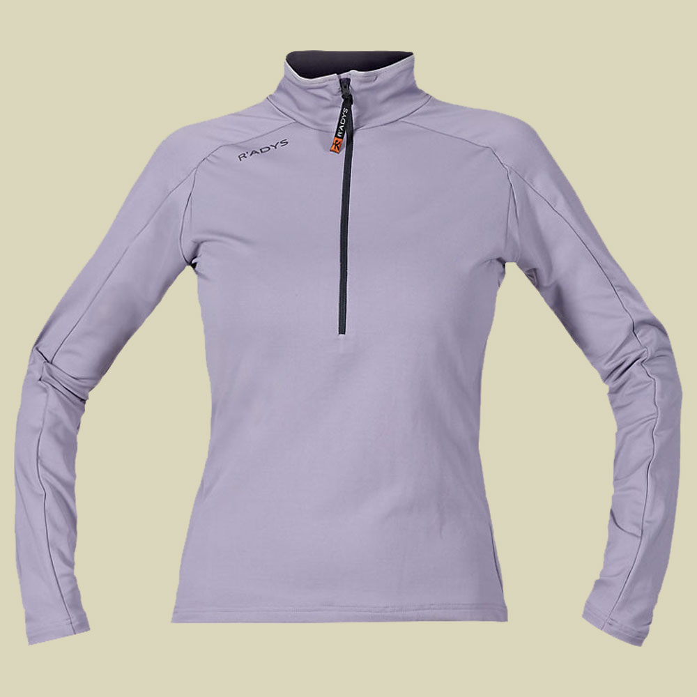 R 13W Funktions-Zip-Shirt women Größe S Farbe lavender