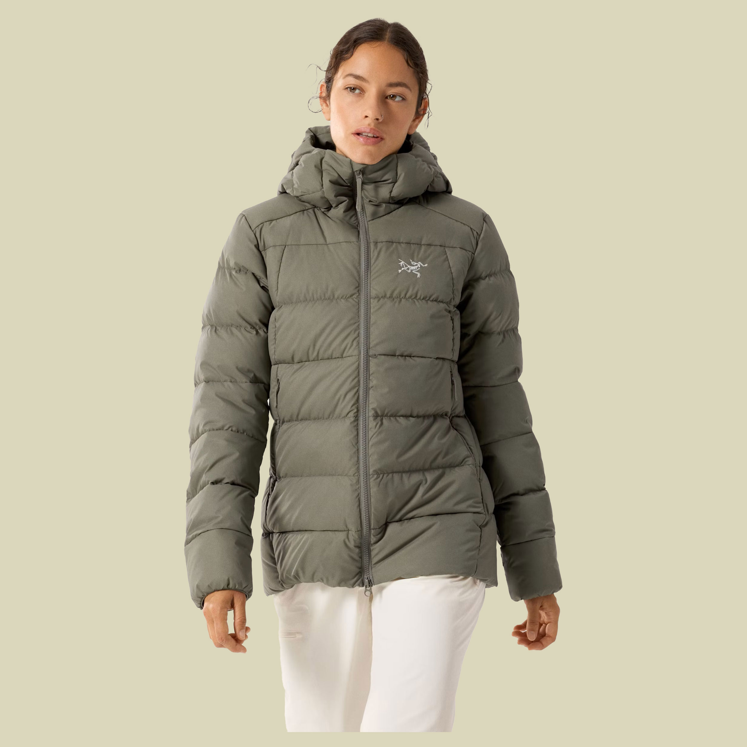Thorium Hoody Women beige S - forage