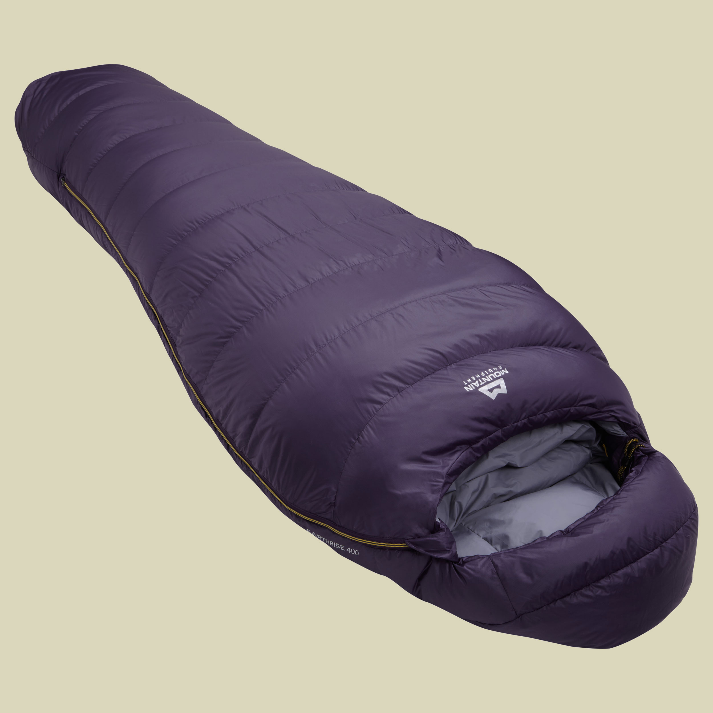 Earthrise 400 Women bis Körpergröße Schlafsack 185 cm (Long)  Farbe opulence, Reißverschluss Schlafsack links