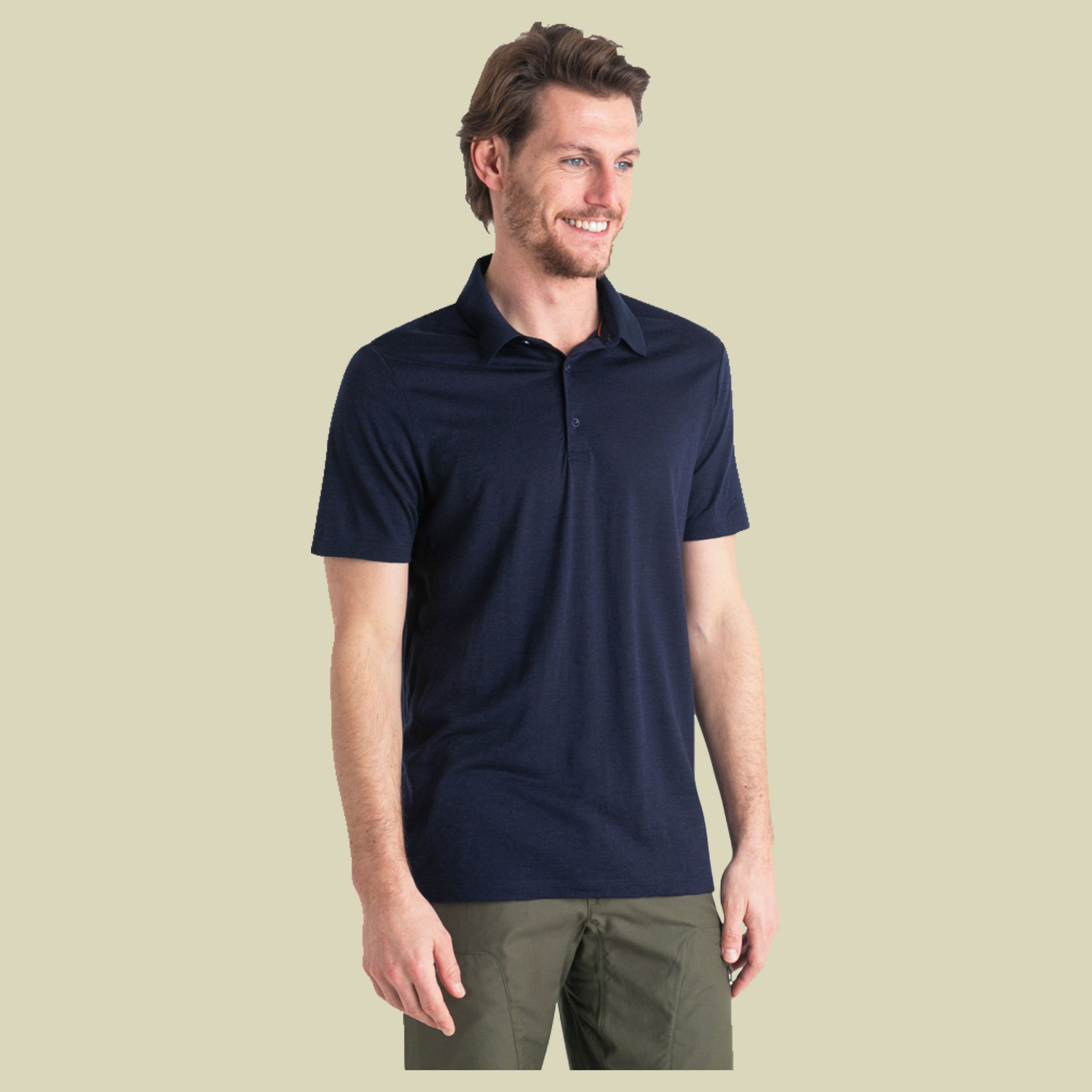 Merino 150 Tech Lite III SS Polo Men M blau - midnight navy