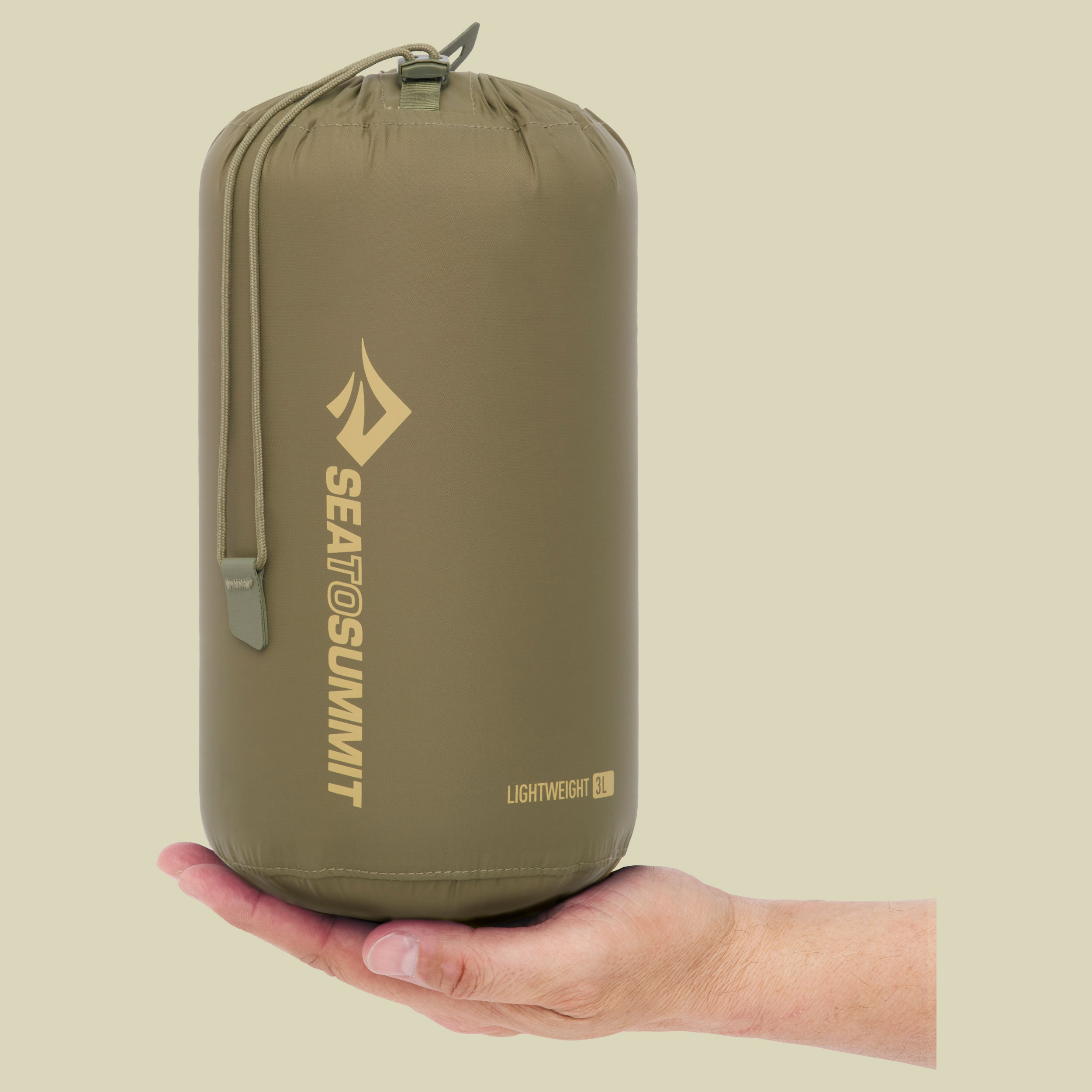 Lightweight Dry Bag 3L Volumen 3 Farbe burnt olive