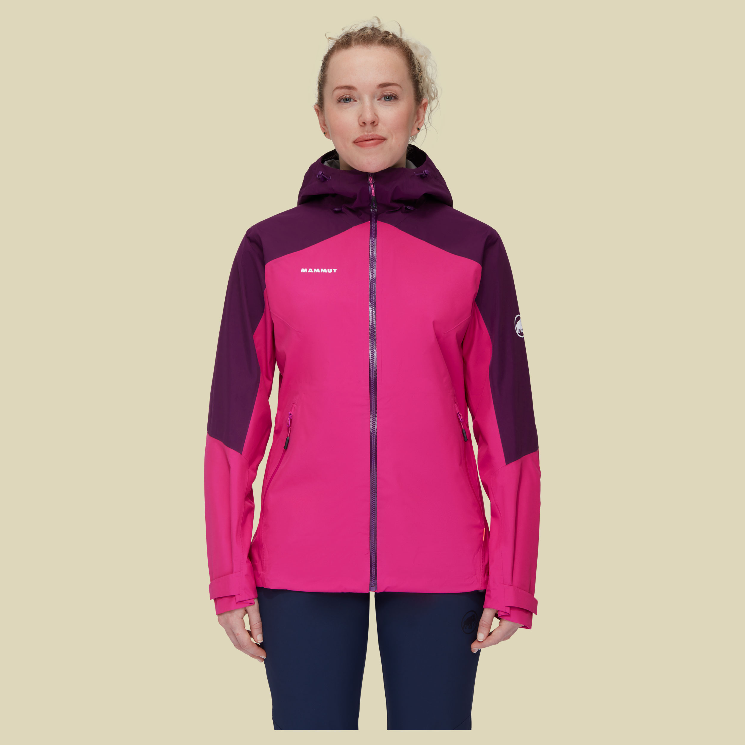 Convey Tour HS Hooded Jacket Women Größe L  Farbe pink-grape