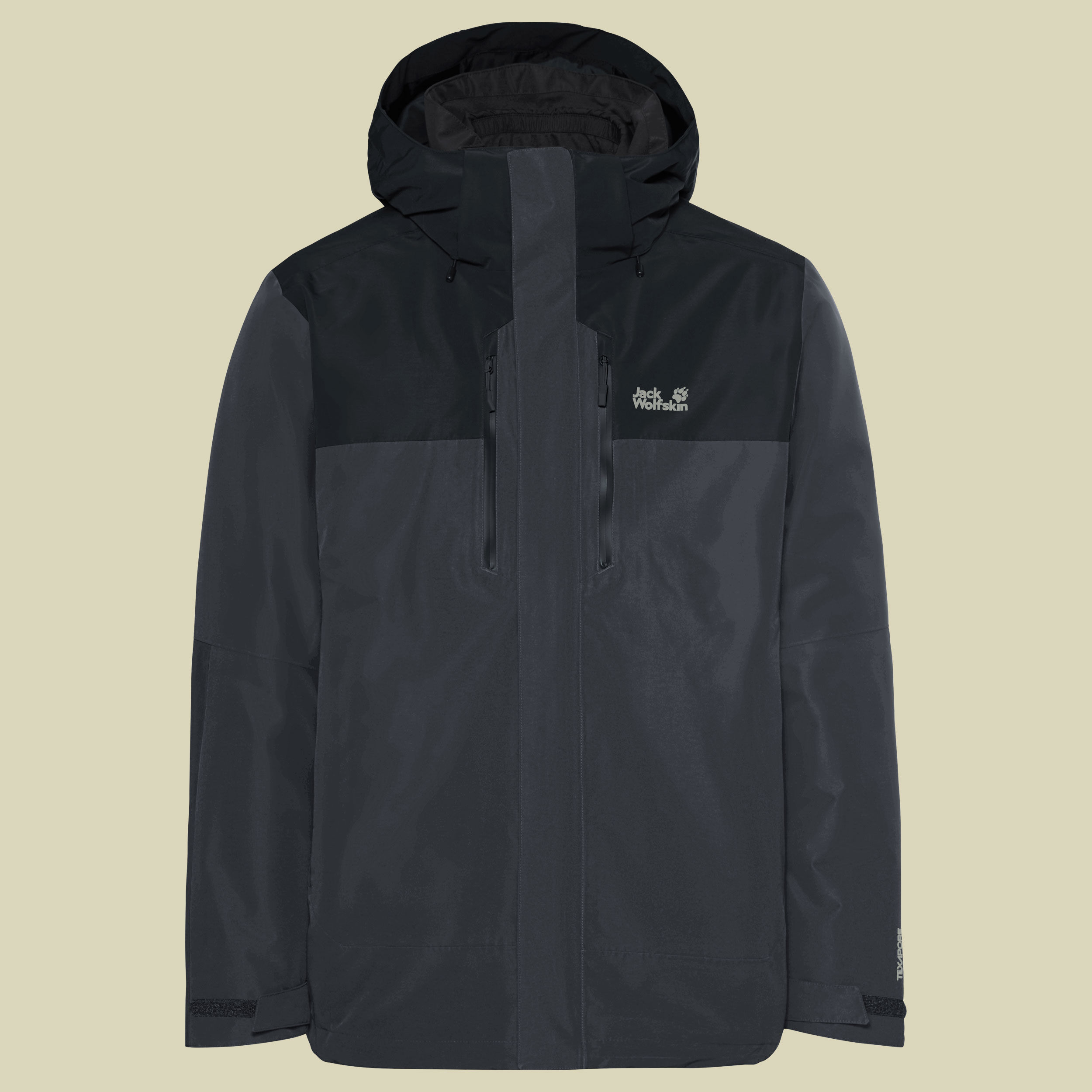 Jasper Pro 3in1 Jacket Men XXL grau - phantom