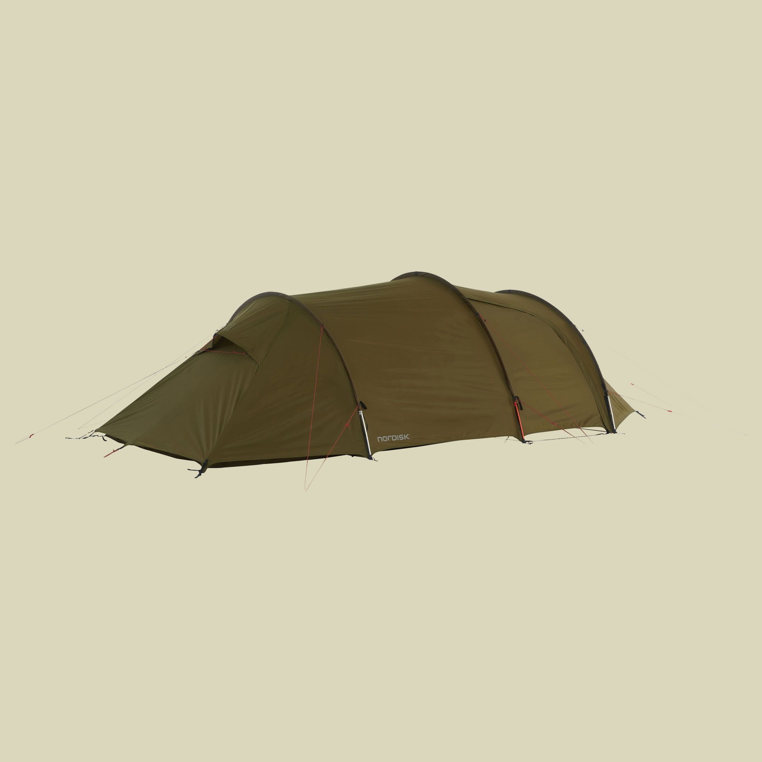 Oppland 4  PU Tent  4-Personen Zelt Farbe dark olive