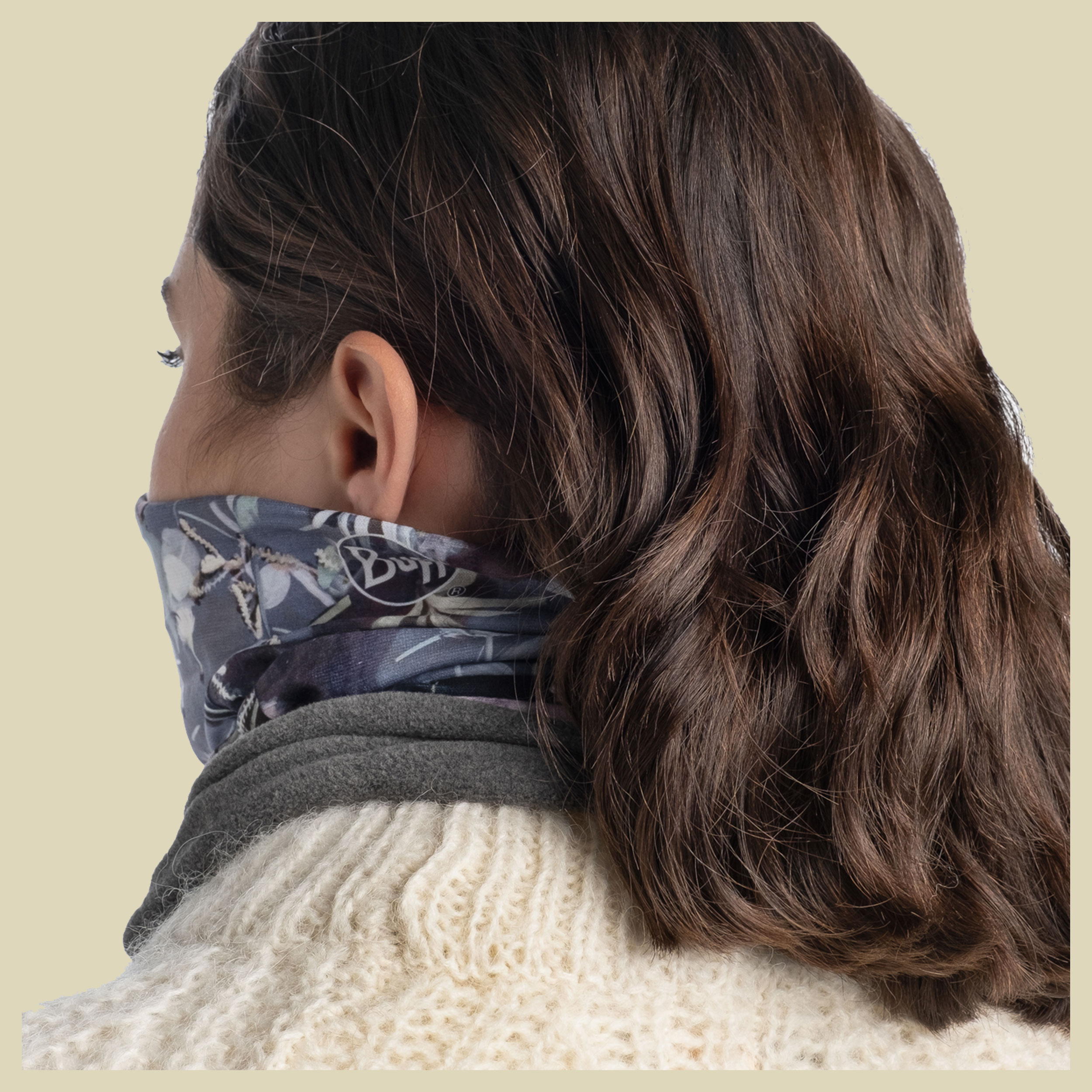 Polar Neckwear Größe one size Farbe shylai grey