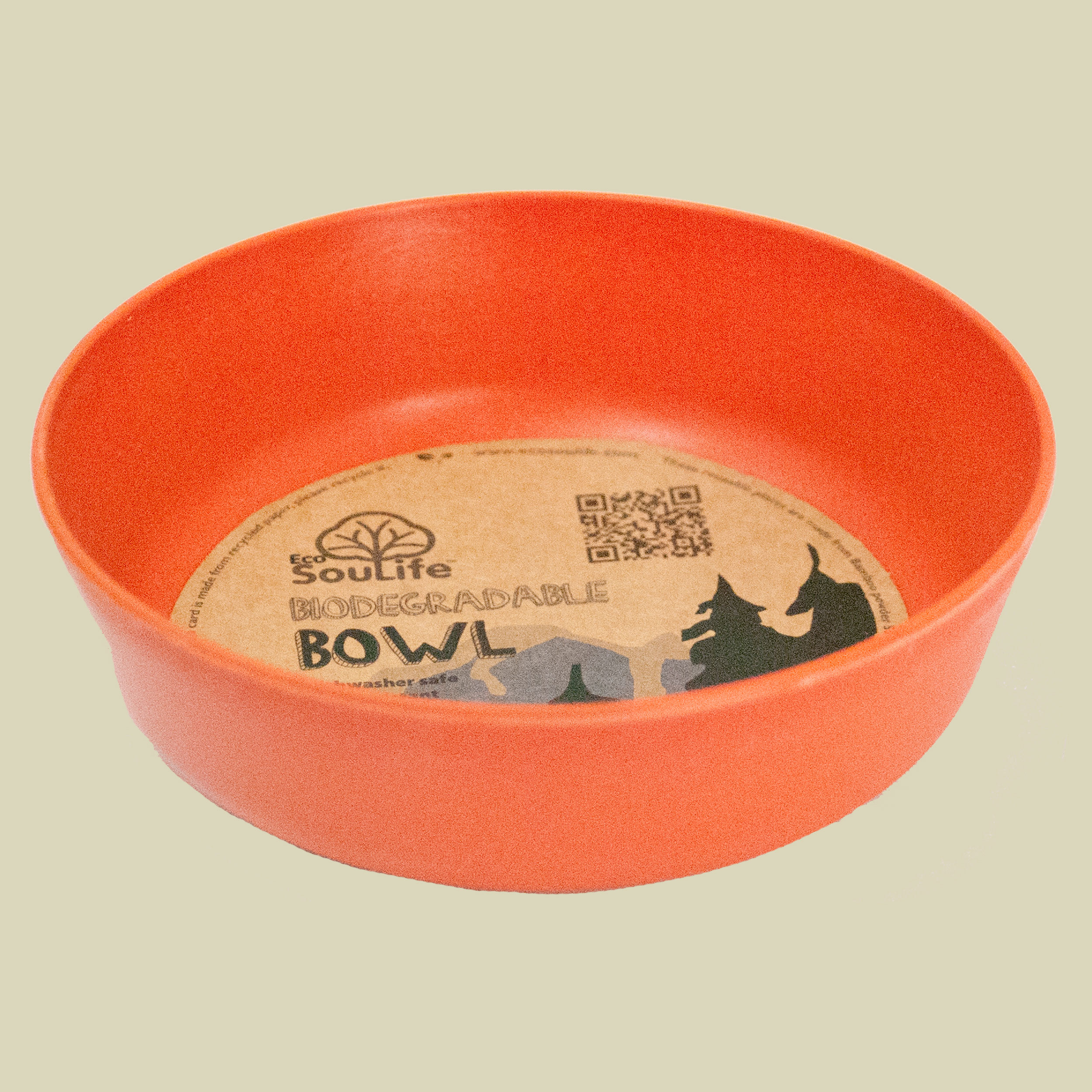 Bowl Farbe orange
