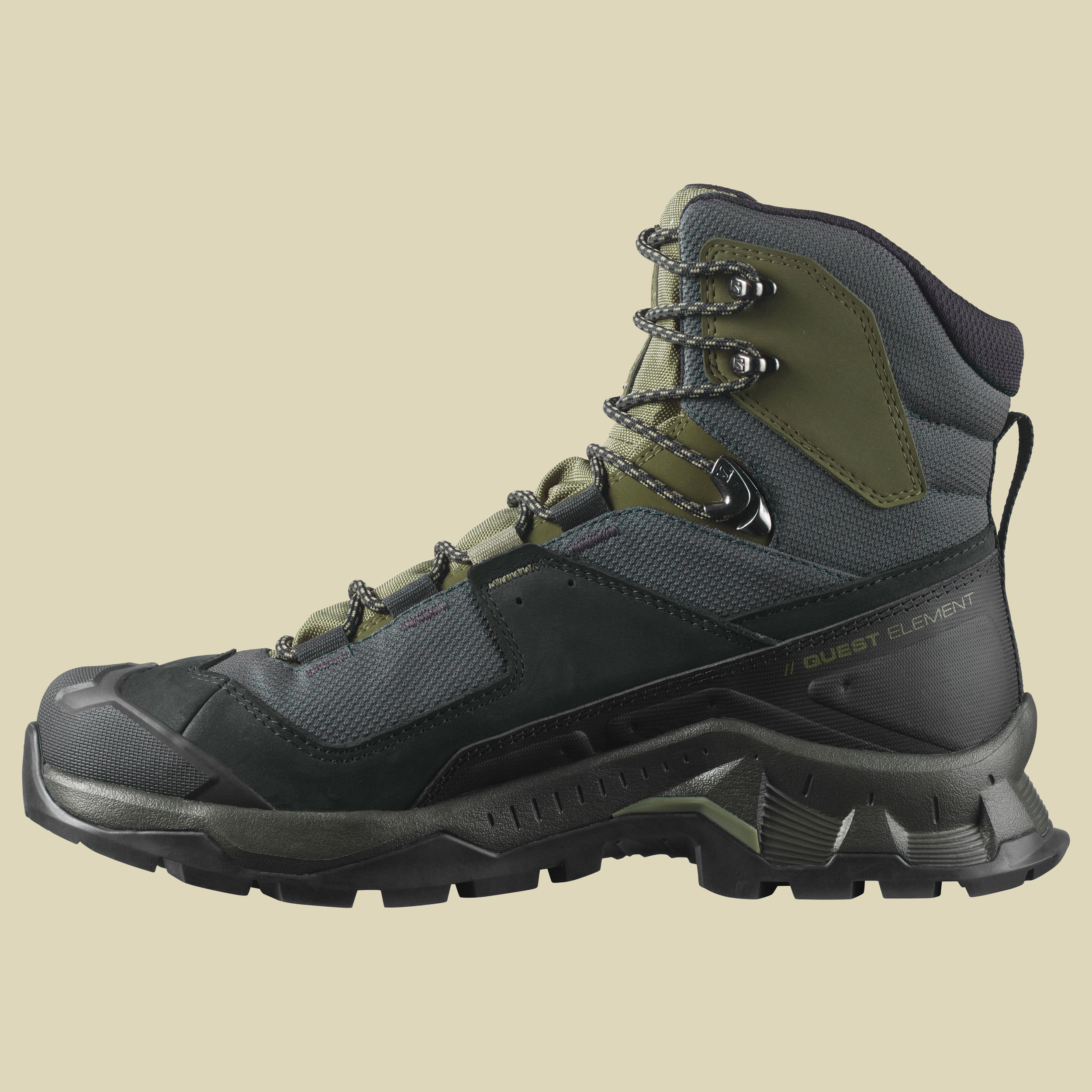 Quest Element GTX Men Größe UK 11,5 Farbe black/deep lichen green/olive night