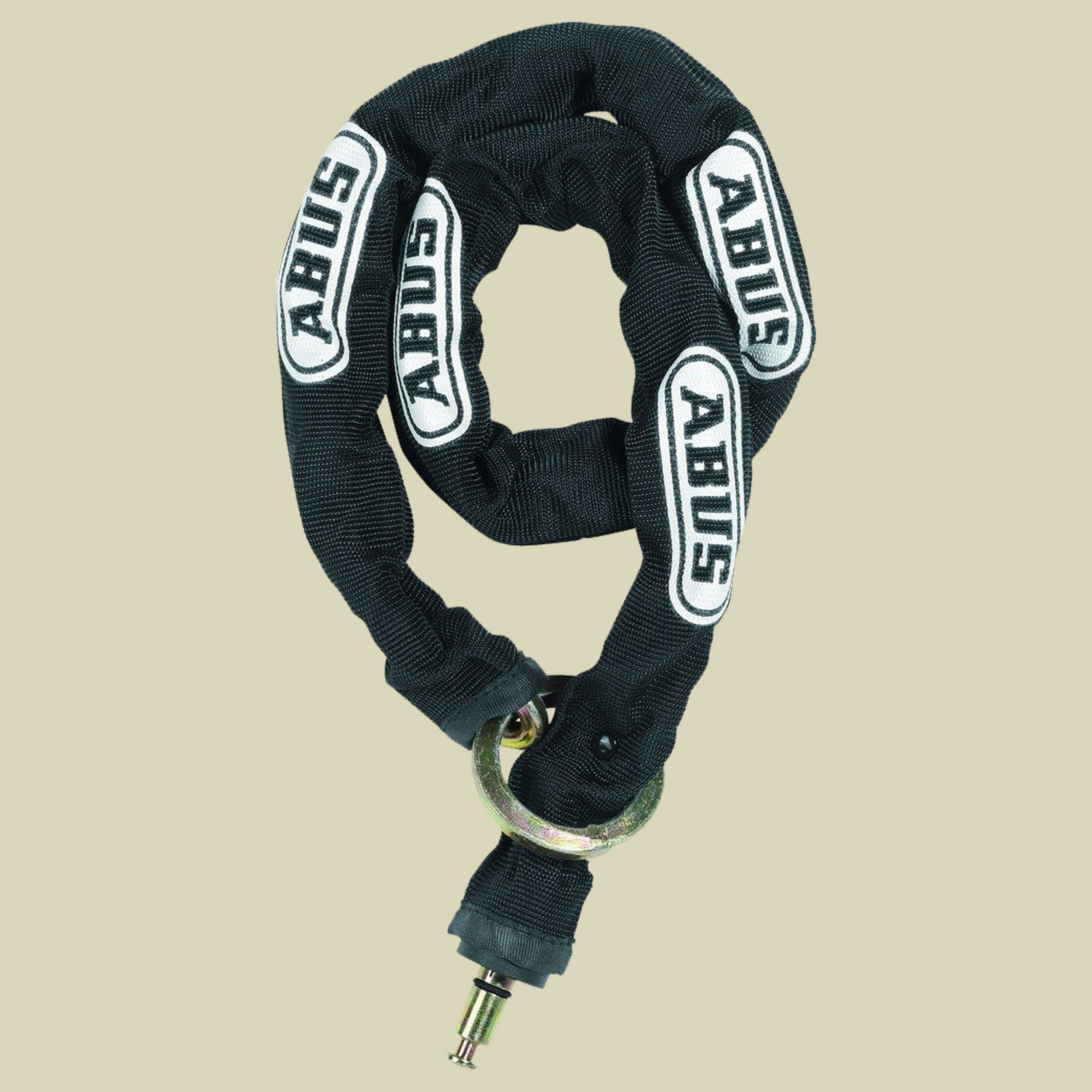 Rahmenschloss 4850 Chain 6KS100 black loop Länge 100 cm Farbe schwarz