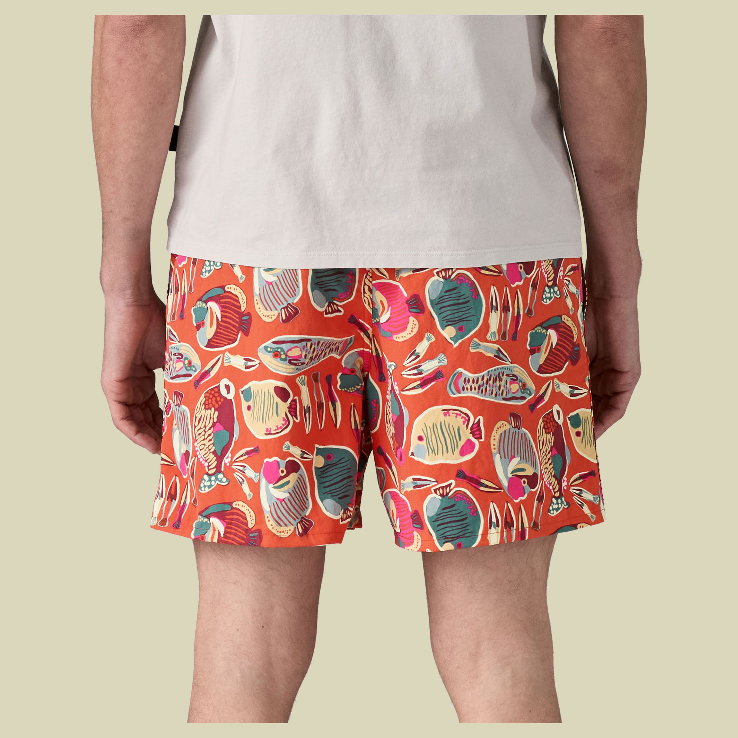 Baggies Shorts - 5 in. Men mehrfarbig 2 S - Farbe wrasse:polinator orange