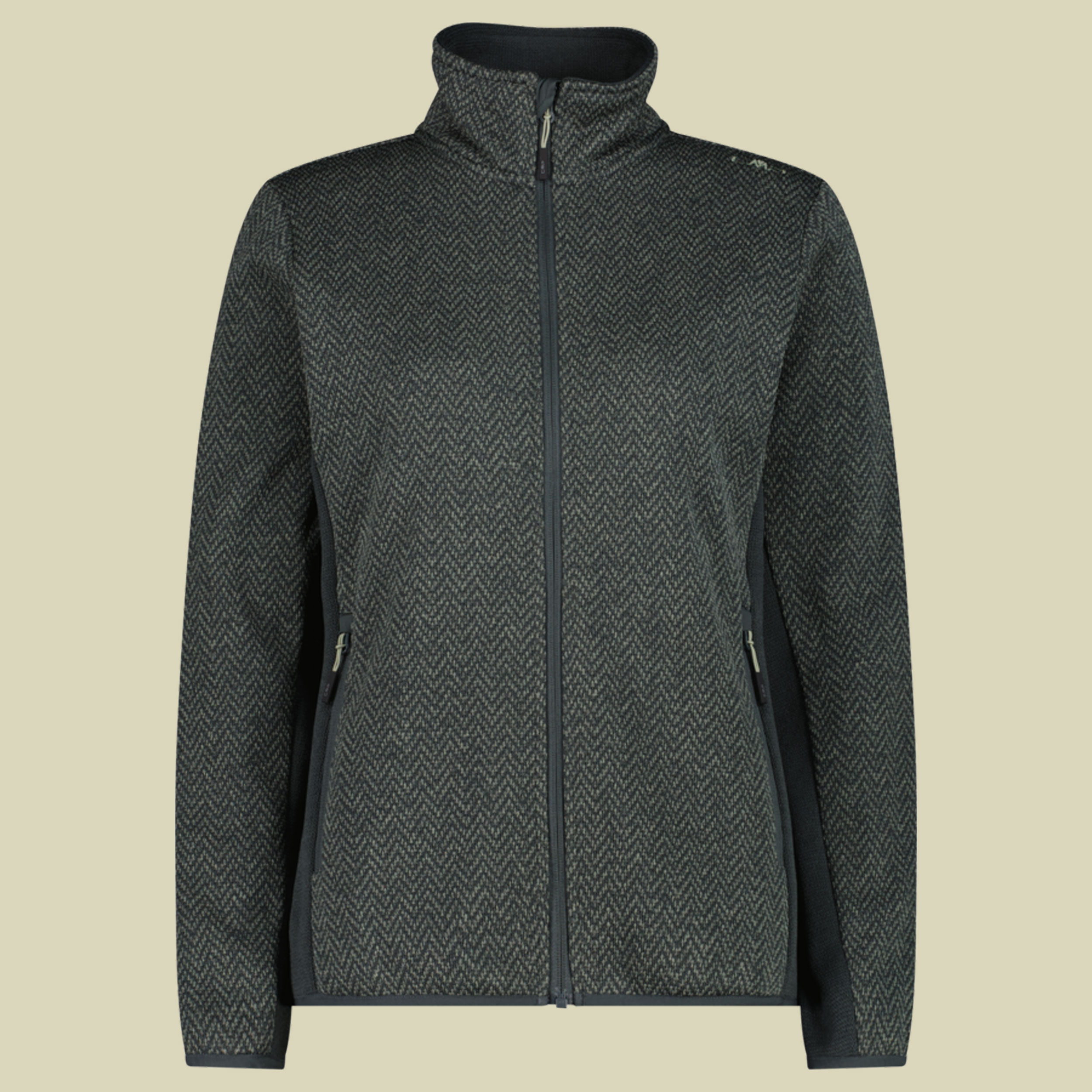 Jacket Jacquard Knitted Women 36H2686 36 grün - jungle