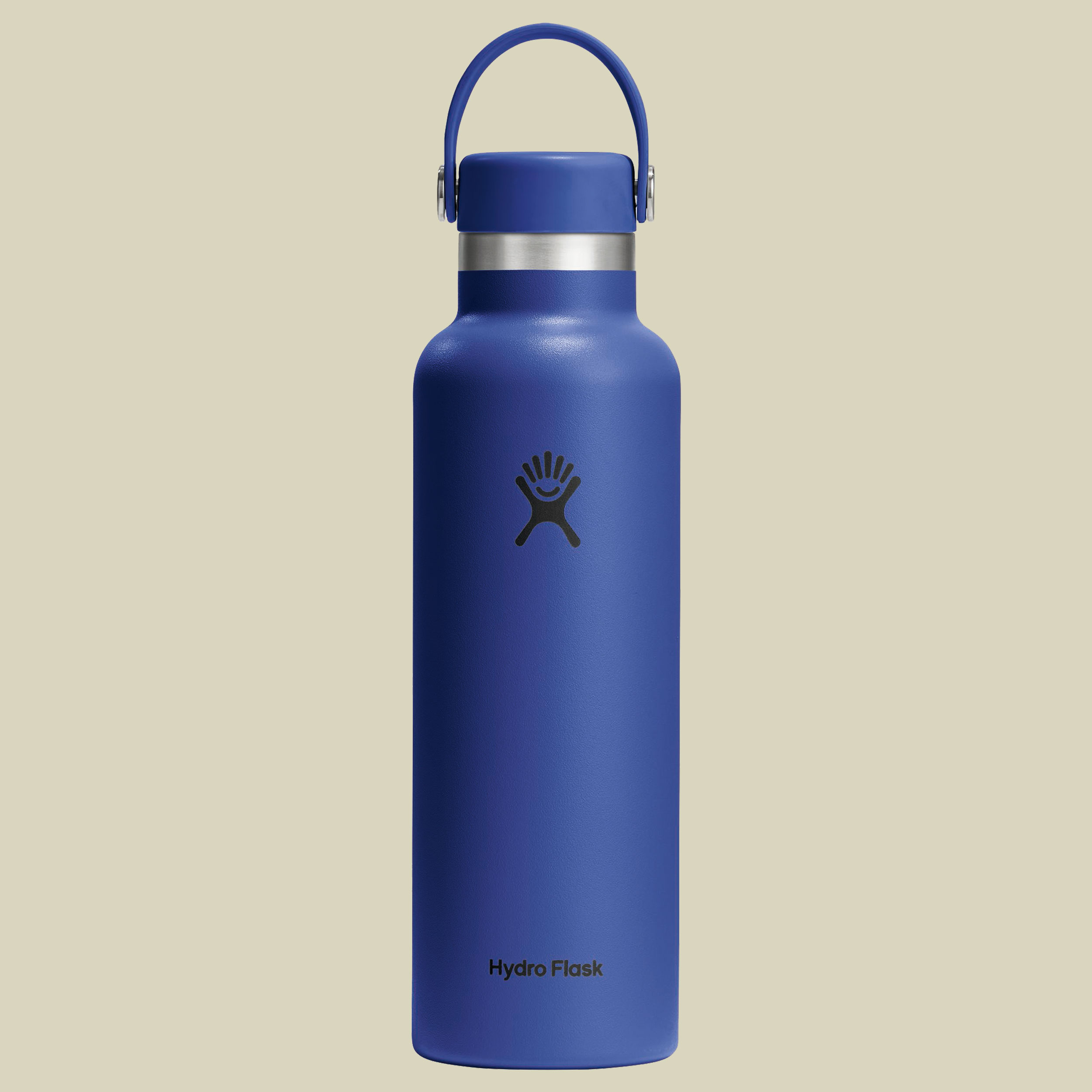 Hydro Flask 21 oz Standard Mouth Flex Cap blau2 621 - capri blue