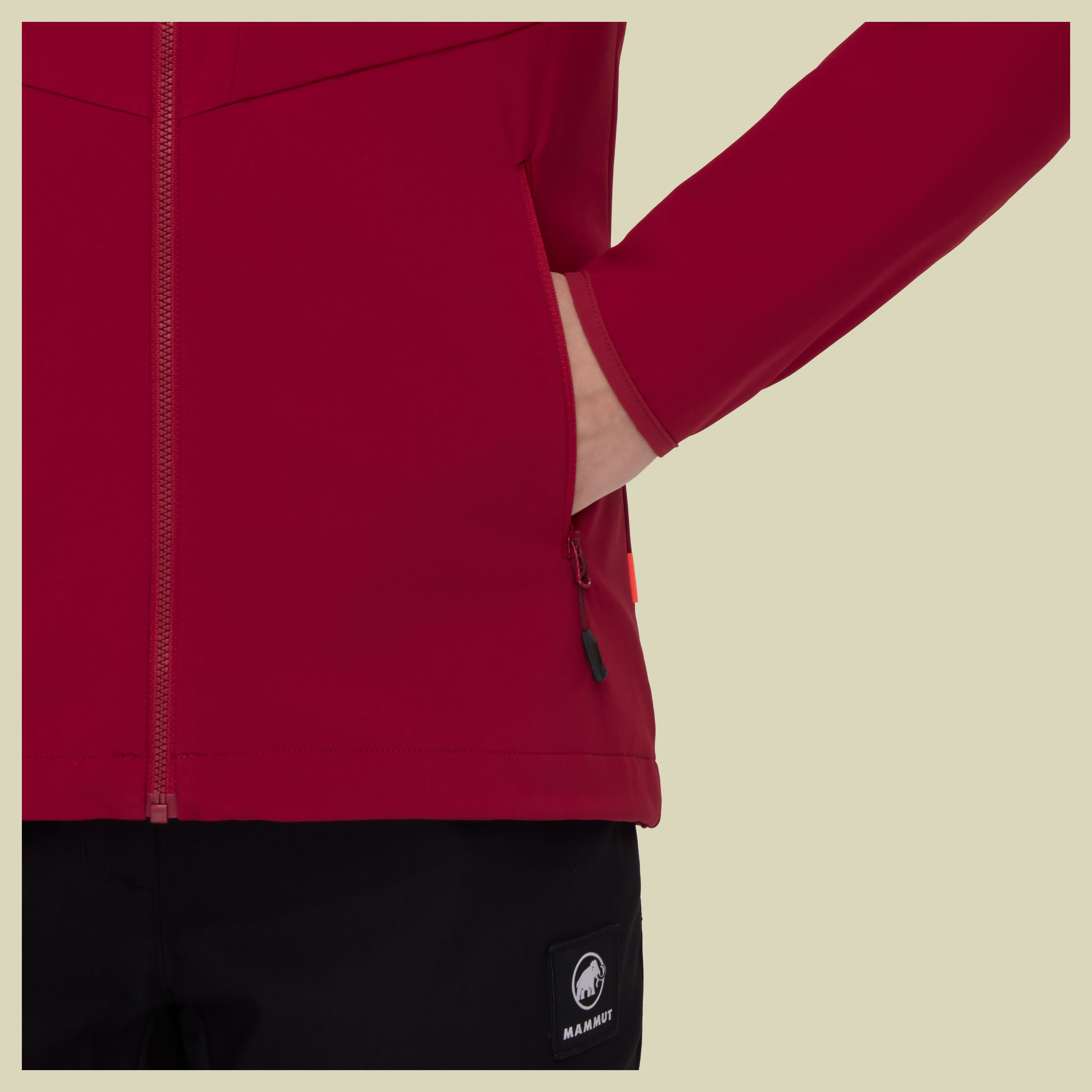 Ultimate Comfort SO Hooded Jacket Women Größe L  Farbe blood red