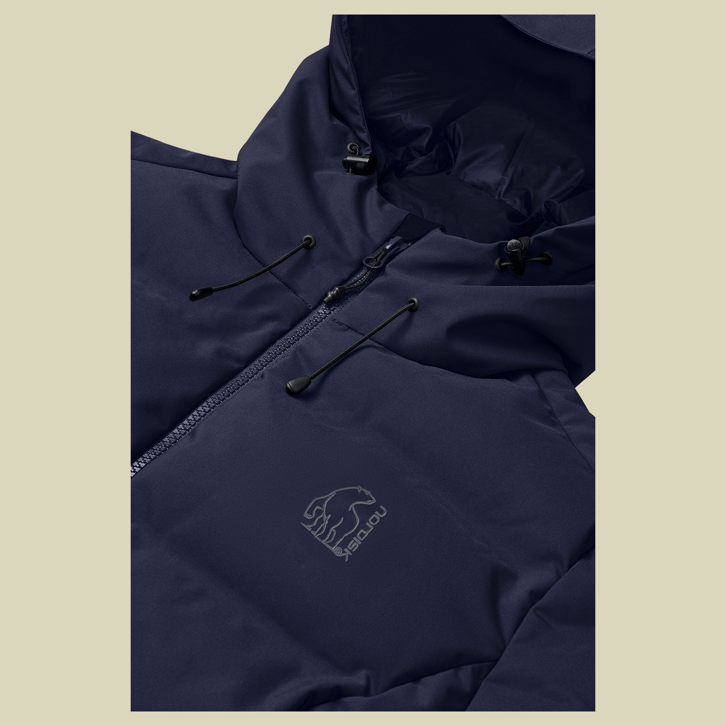 Aukea W's Bonded Down Coat S blau - maritime blue