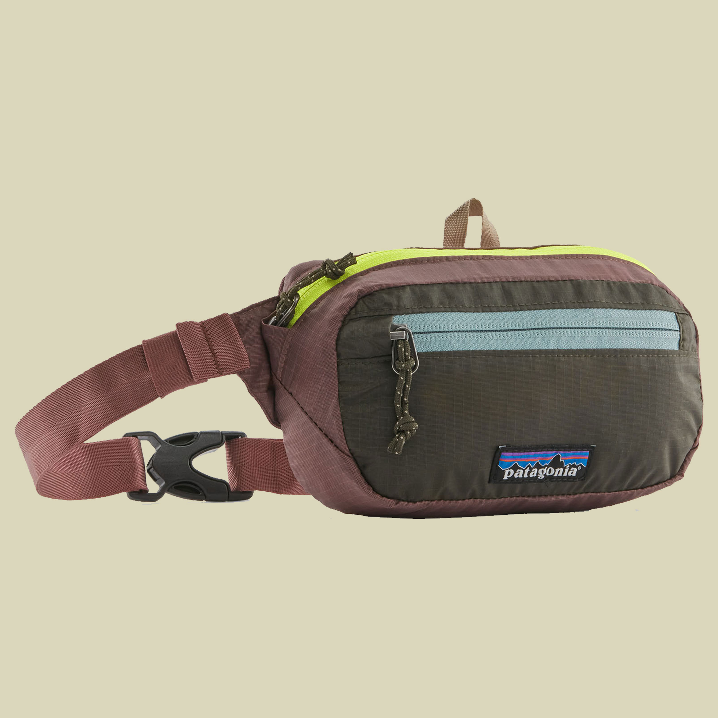 Ultralight Black Hole Mini Hip Pack mehrfarbig II 1 - patchwork: pine needle green