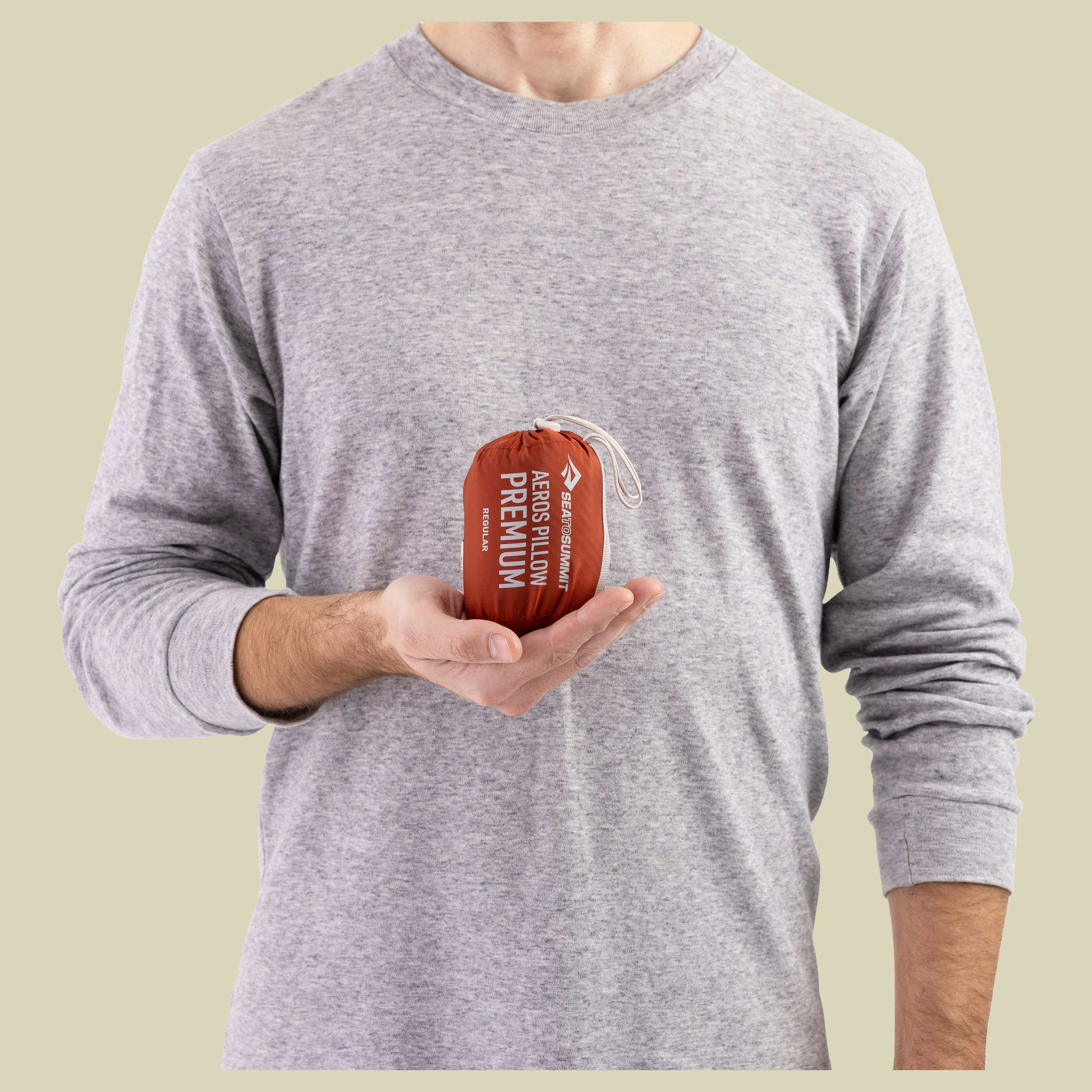 Aeros Ultralight Premium Pillow x-large rot - Farbe picante