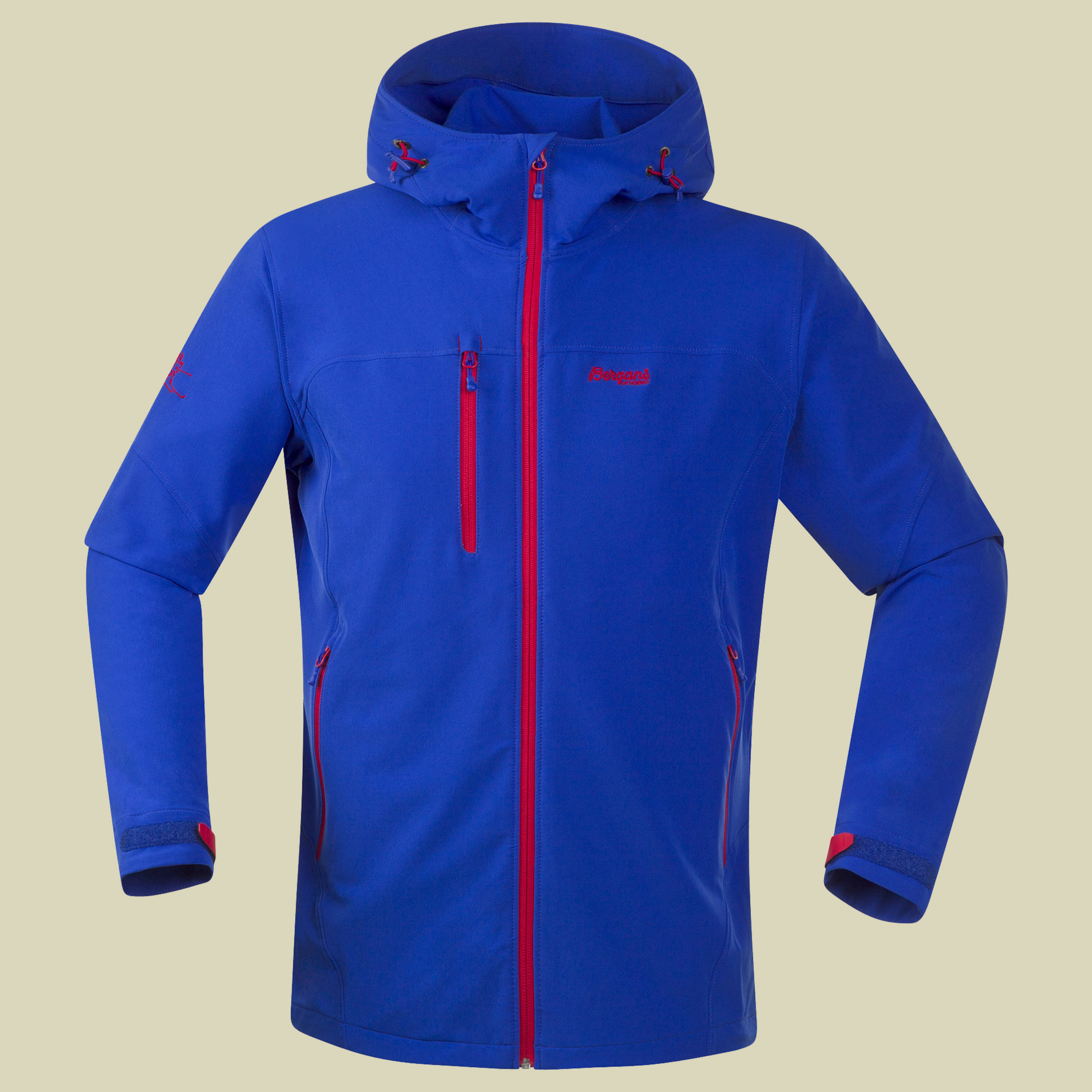 Kjerag Jacket w/Hood Men Größe S Farbe cobalt blue/red