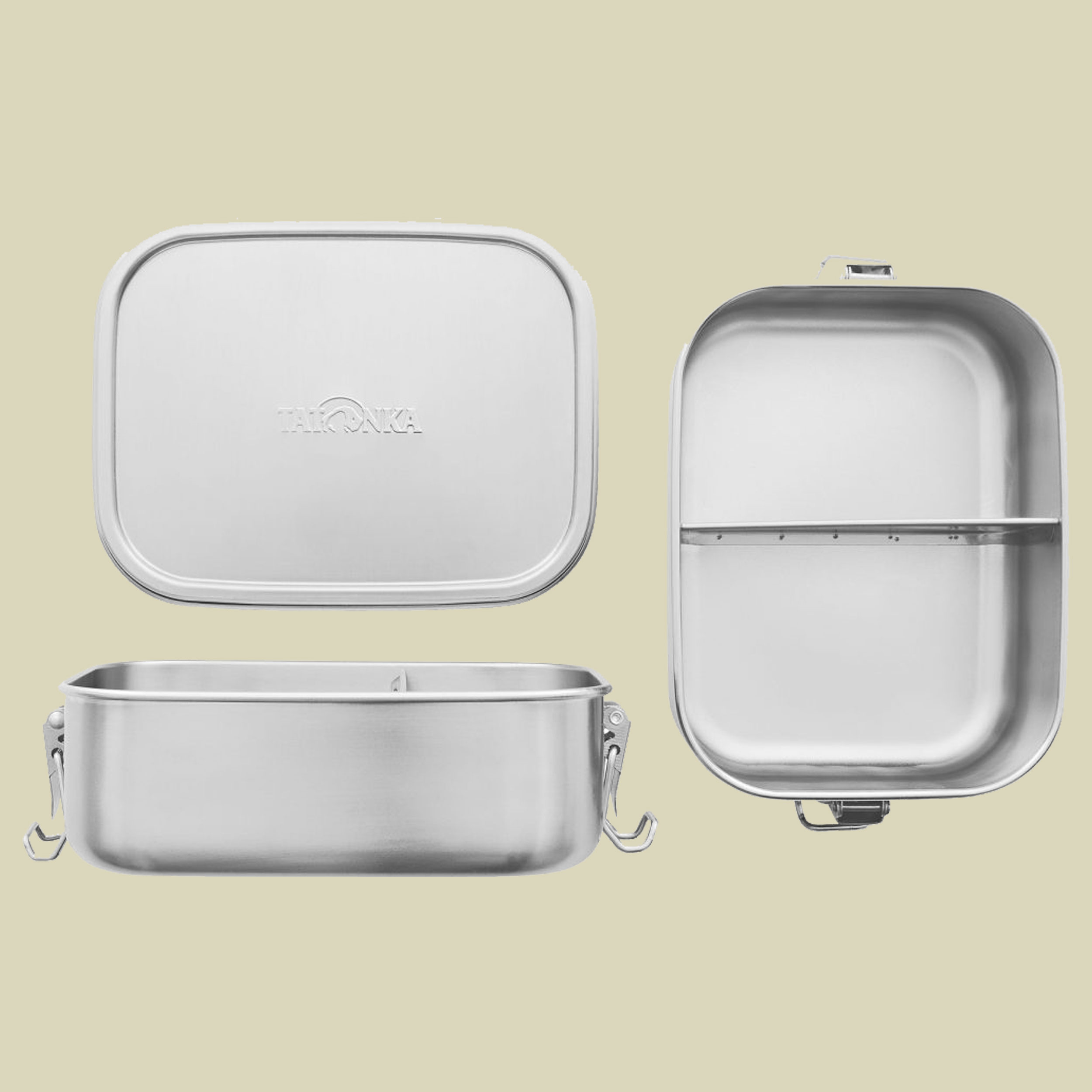 Lunch Box II 800 Lock Volumen: 0,8 L Farbe edelstahl