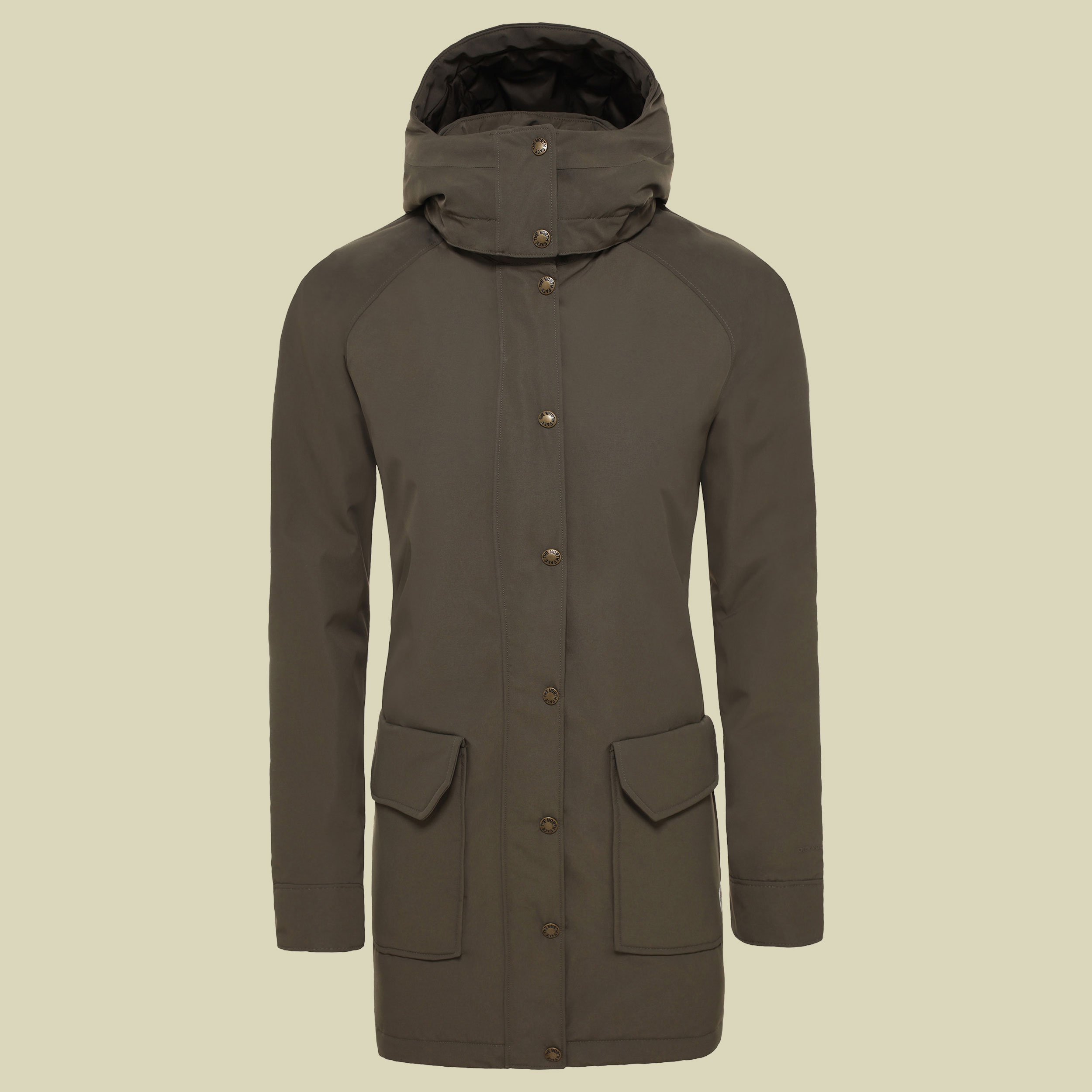 Insulated Arctic Mountain Jacket Women Größe S Farbe new taupe green