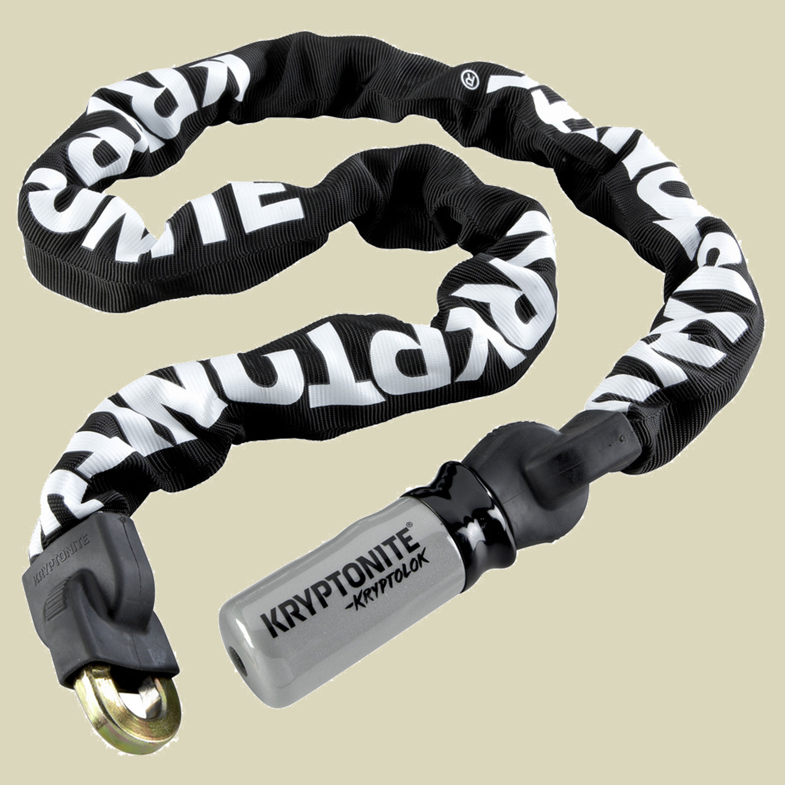 KryptoLok 2 Integrated Chain 912 Kettenschloss Farbe schwarz