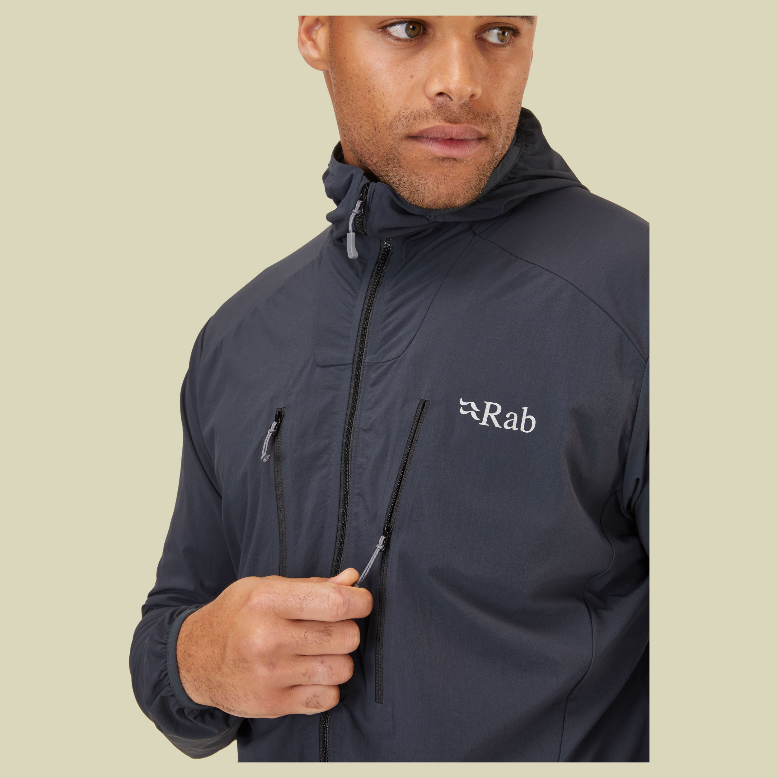 Borealis Jacket Men S grau - beluga