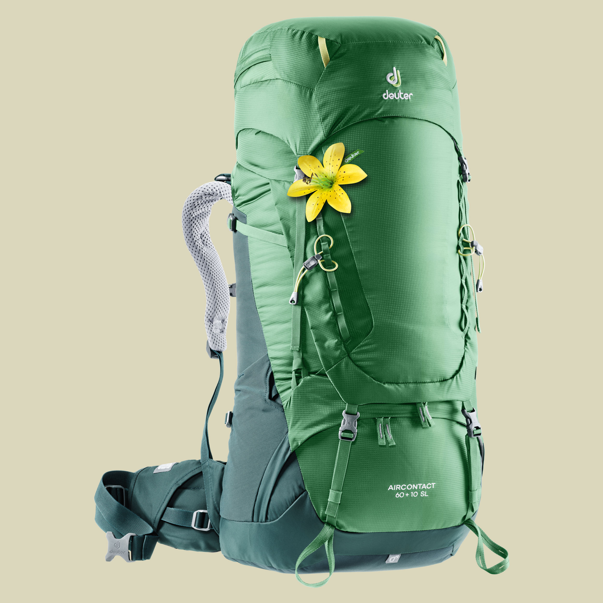 Aircontact 60 + 10 SL Volumen 60 L + 10 L Farbe leaf-forest