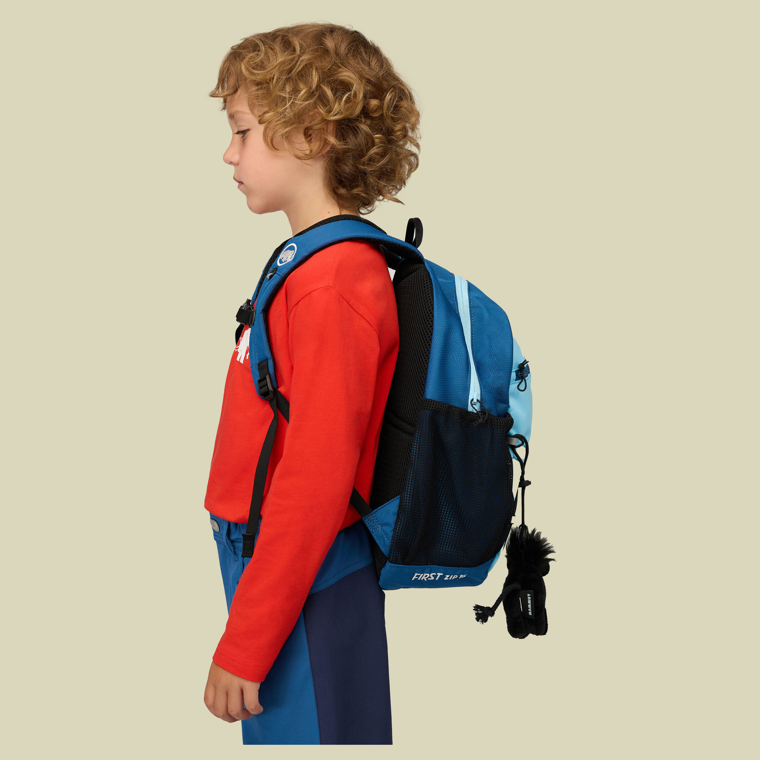 First Zip 16 Kids 16 blau - cool blue-deep ice