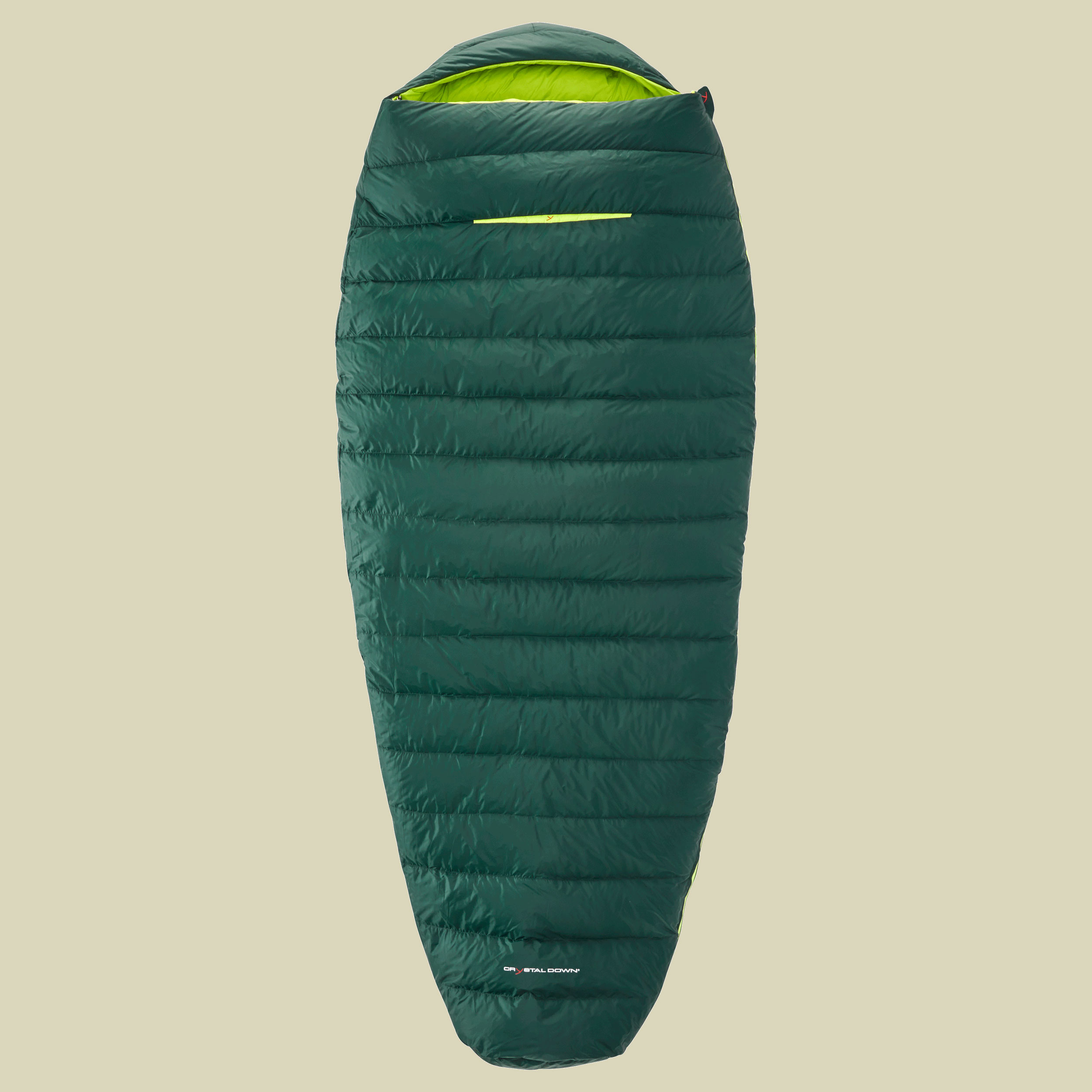 Tension Comfort 600 bis Körpergröße 175 cm (M) Farbe scarab-lime , Reißverschluss links